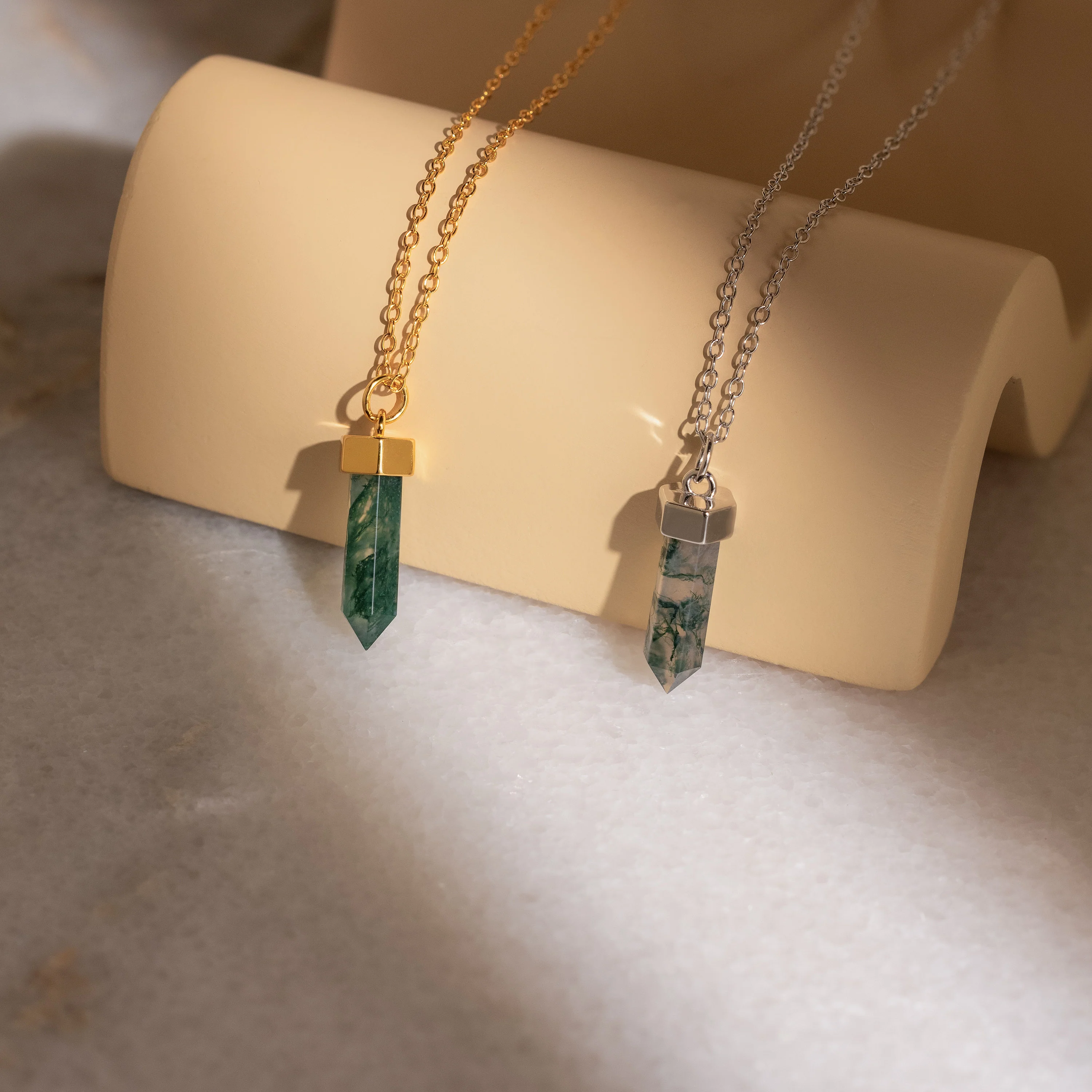 Agate Quartz Necklace - Image 3