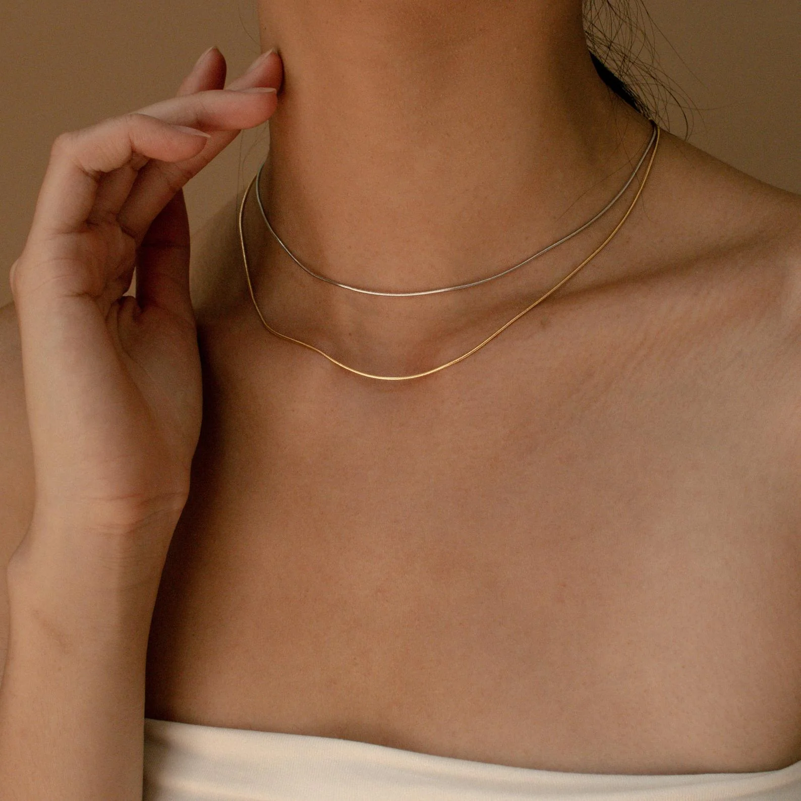 Alice Thin Snake Chain - Image 8
