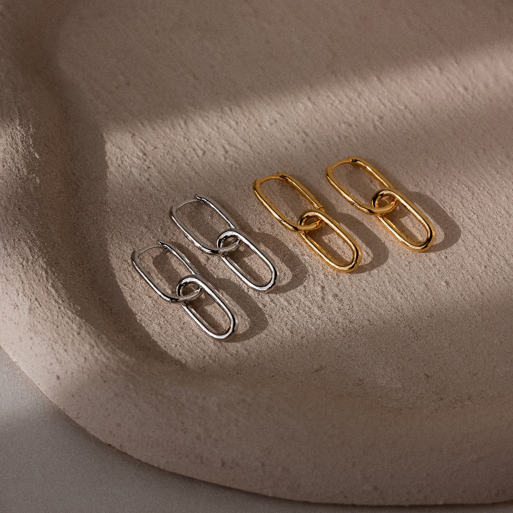 Amanda Link Earrings - Image 2
