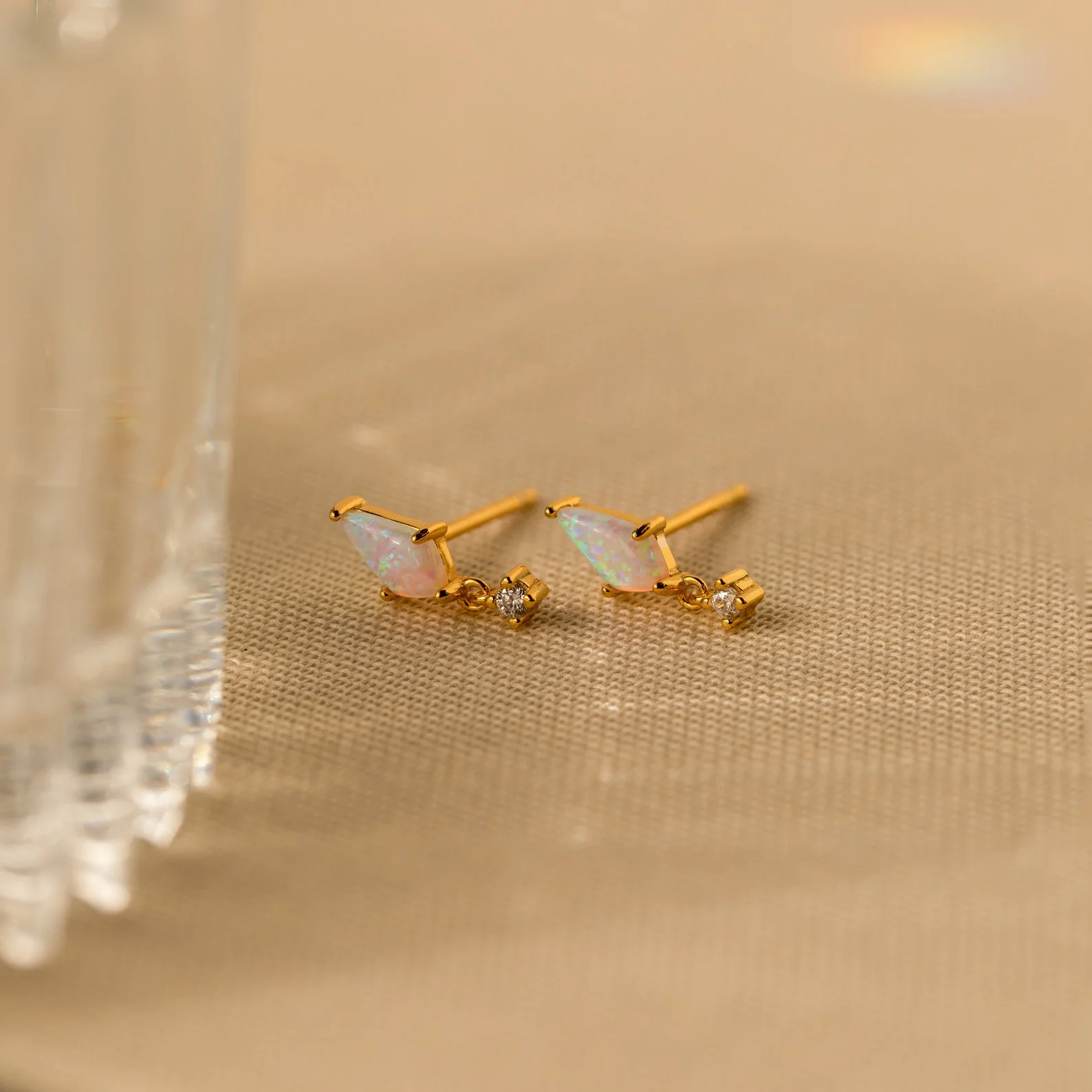 Art Deco Drop Studs - Image 5