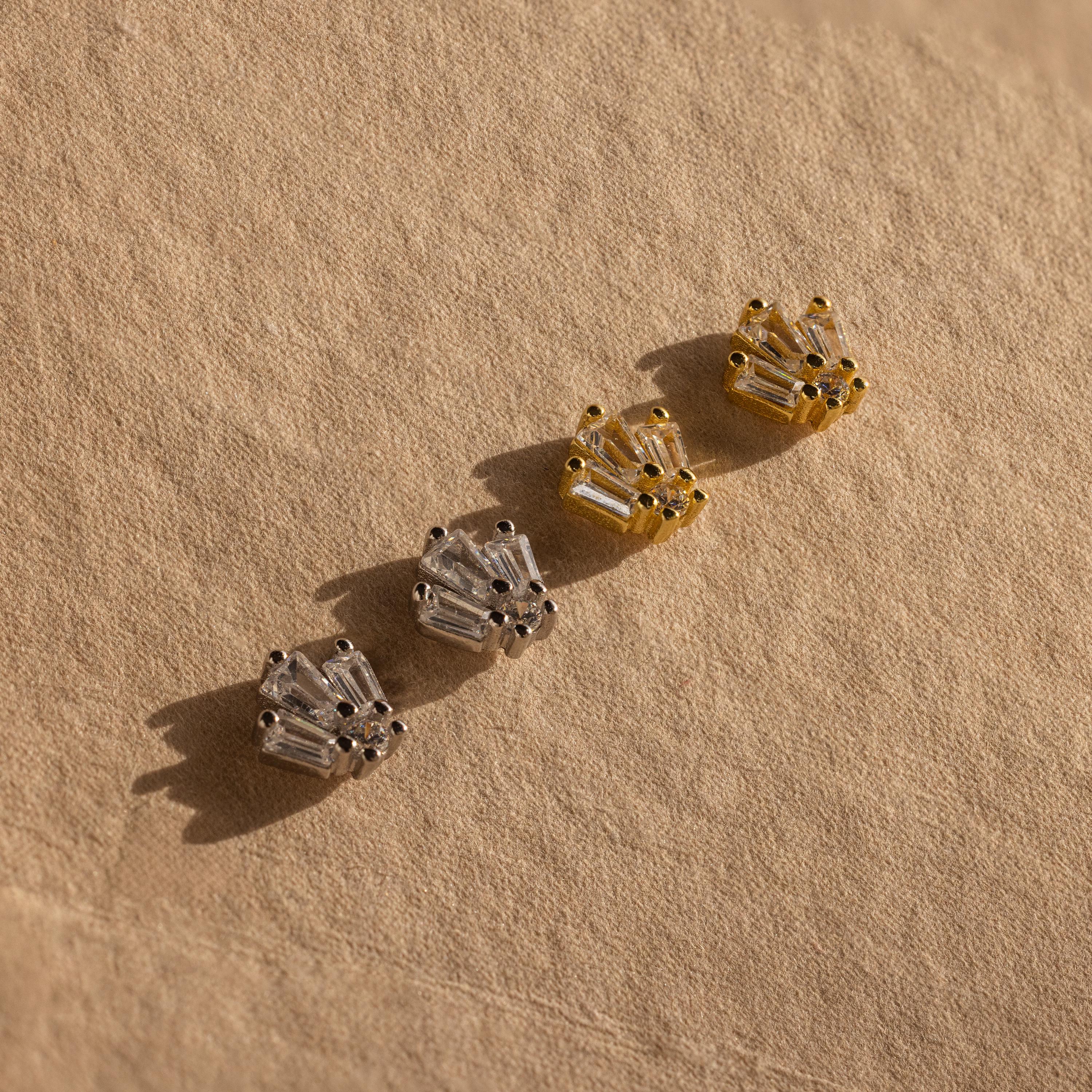 Art Deco Studs - Image 3