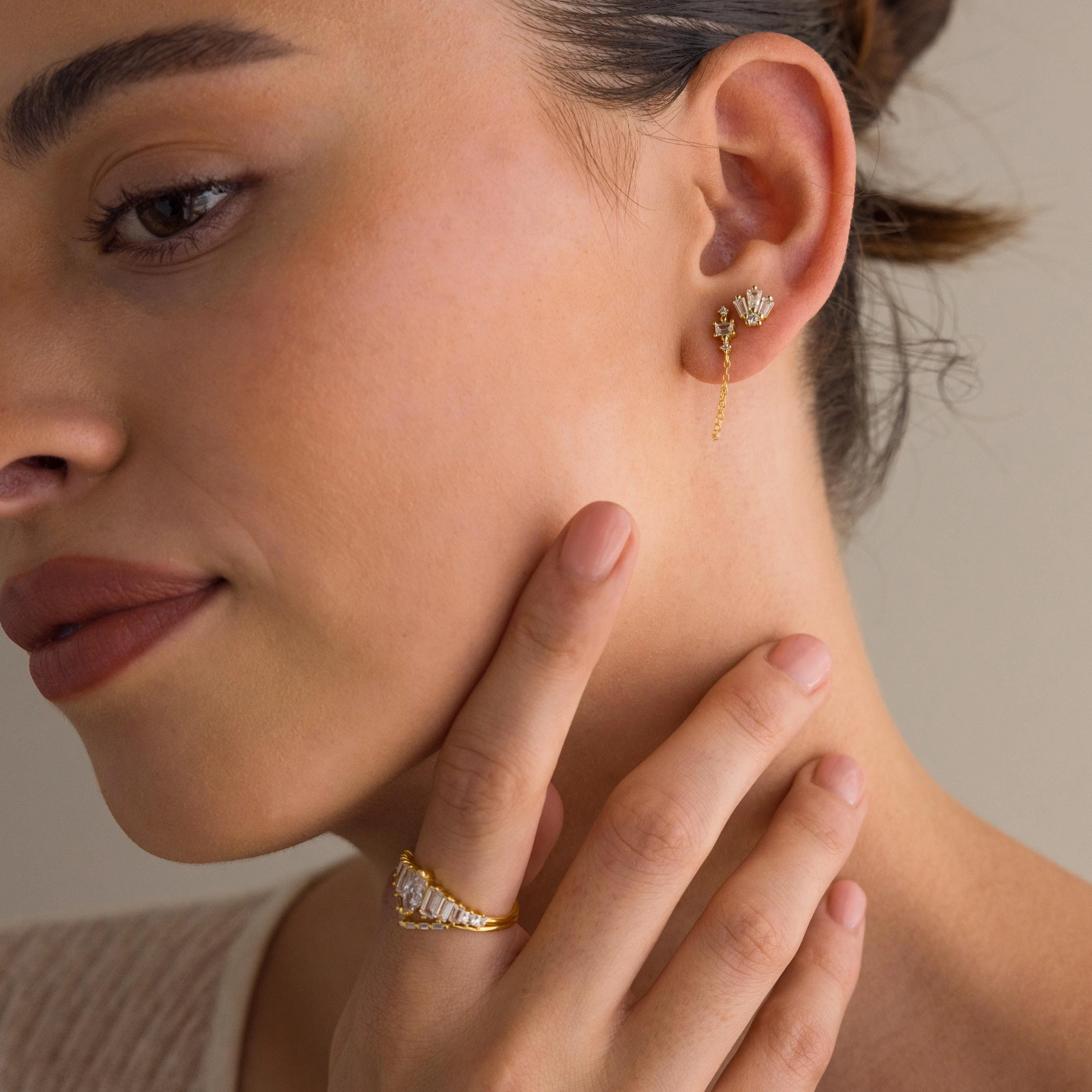 Art Deco Studs - Image 6