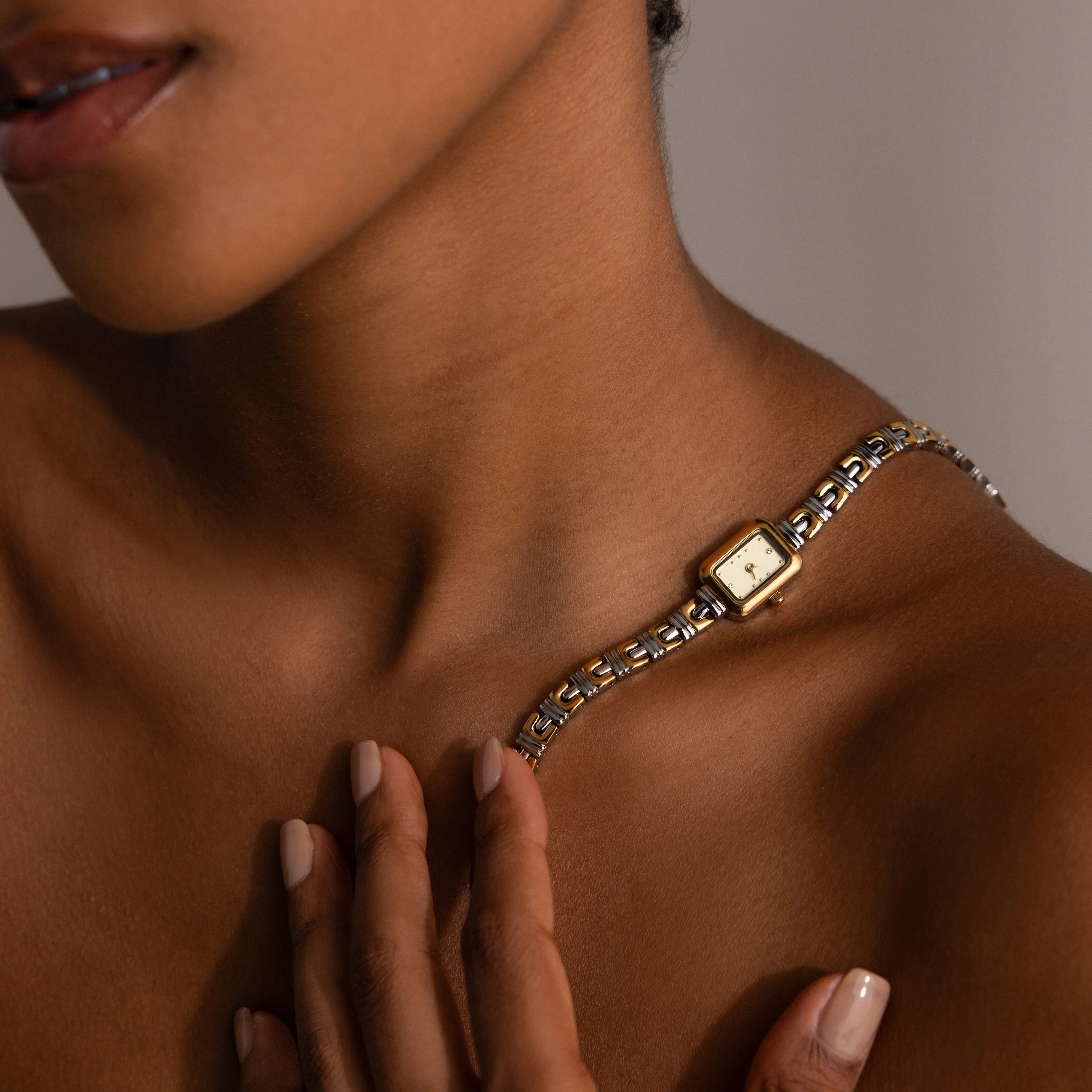 Azteca Link Timepiece in Mixed Metal - Image 4