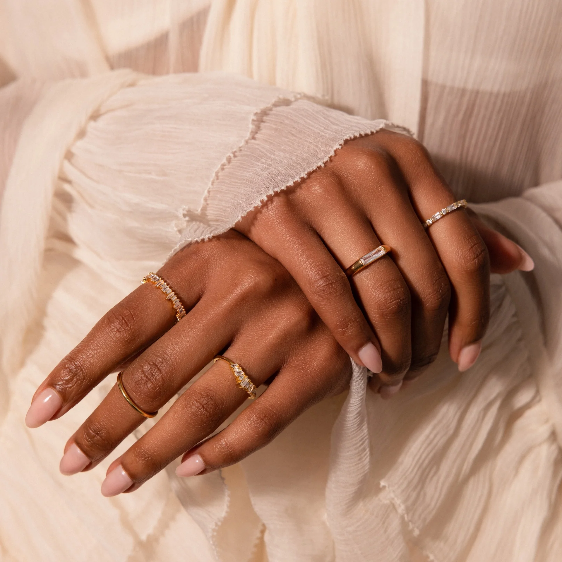 Baguette Signet Ring - Image 9