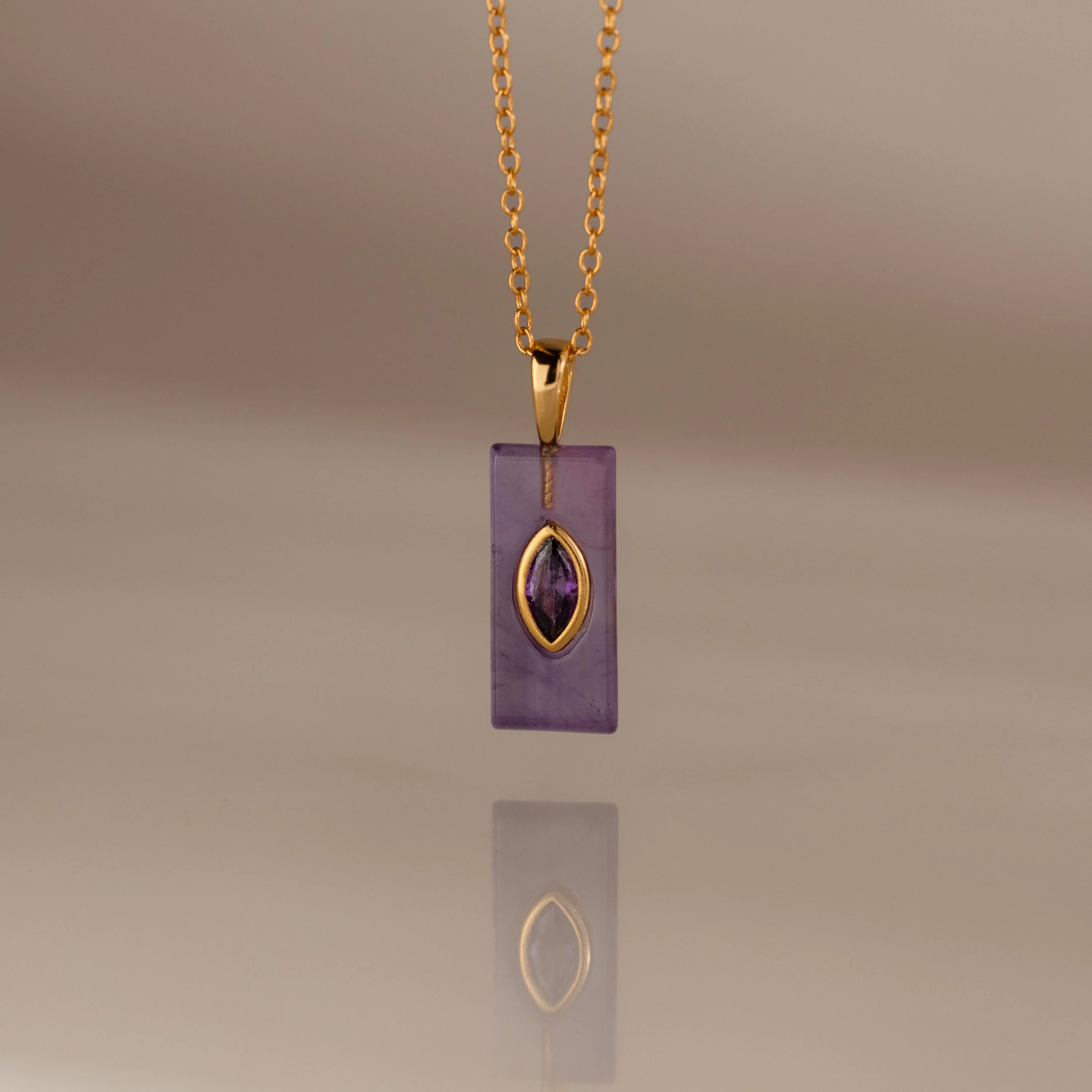 Birthstone Crystal Necklace - Image 4
