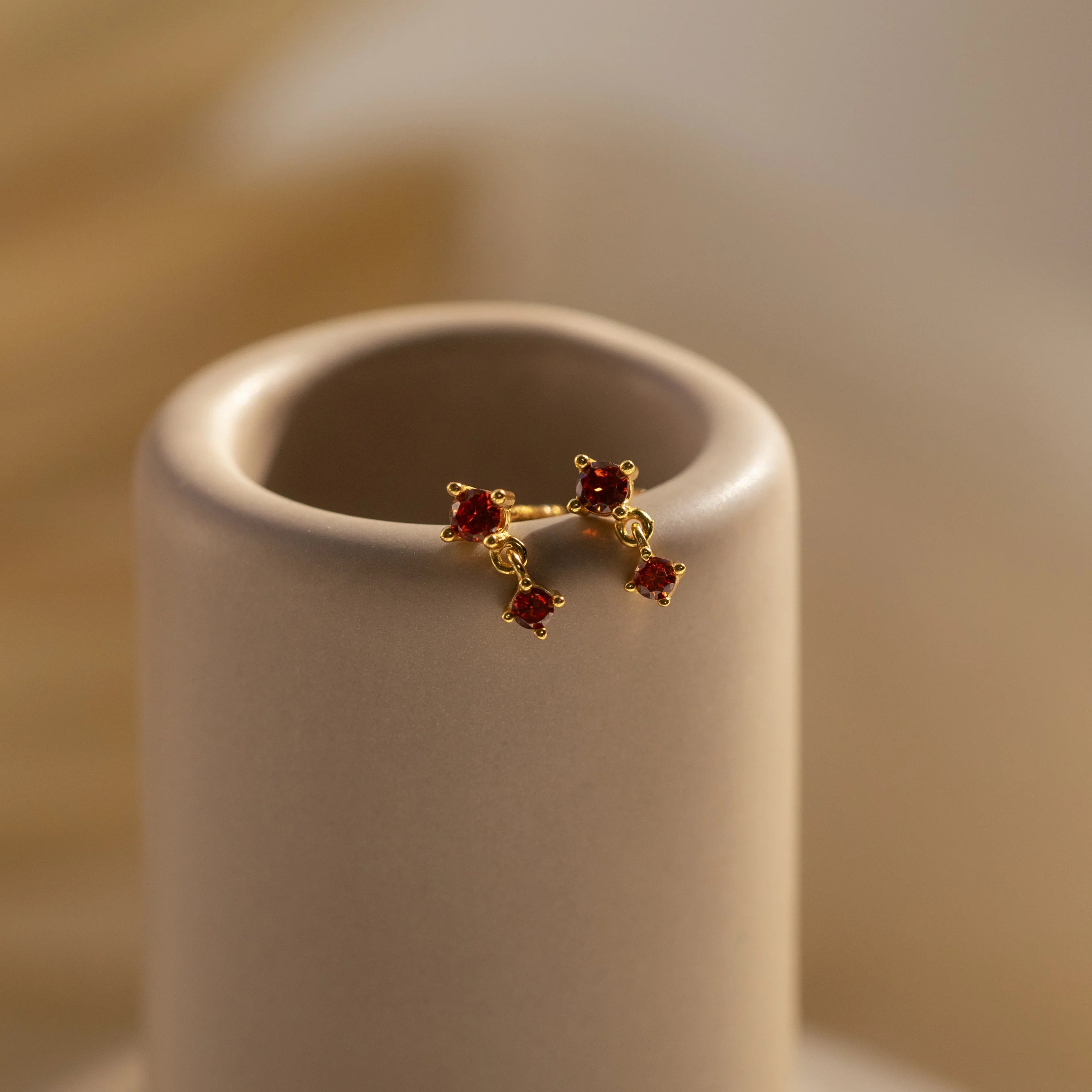 Birthstone Drop Studs - Image 10