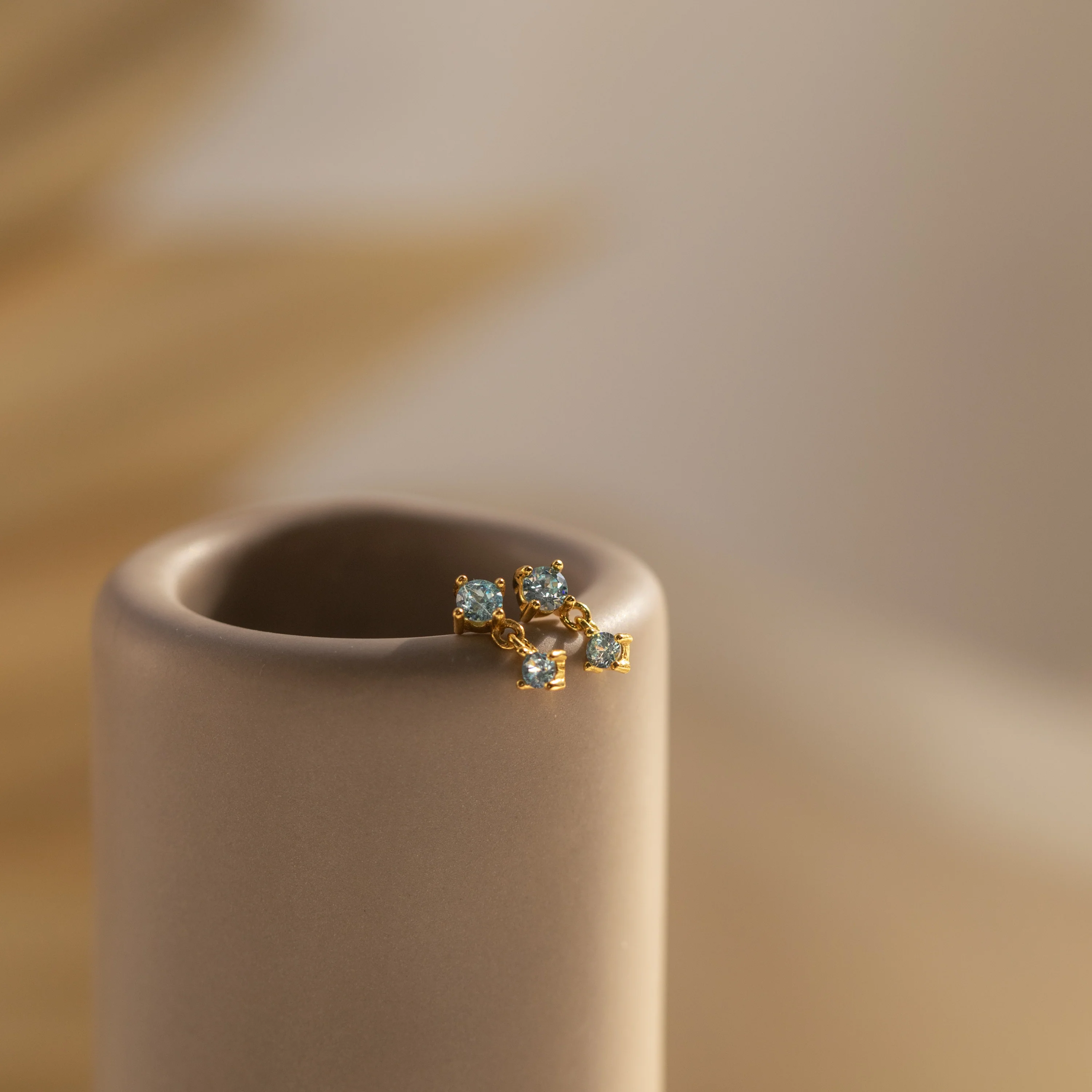 Birthstone Drop Studs - Image 5