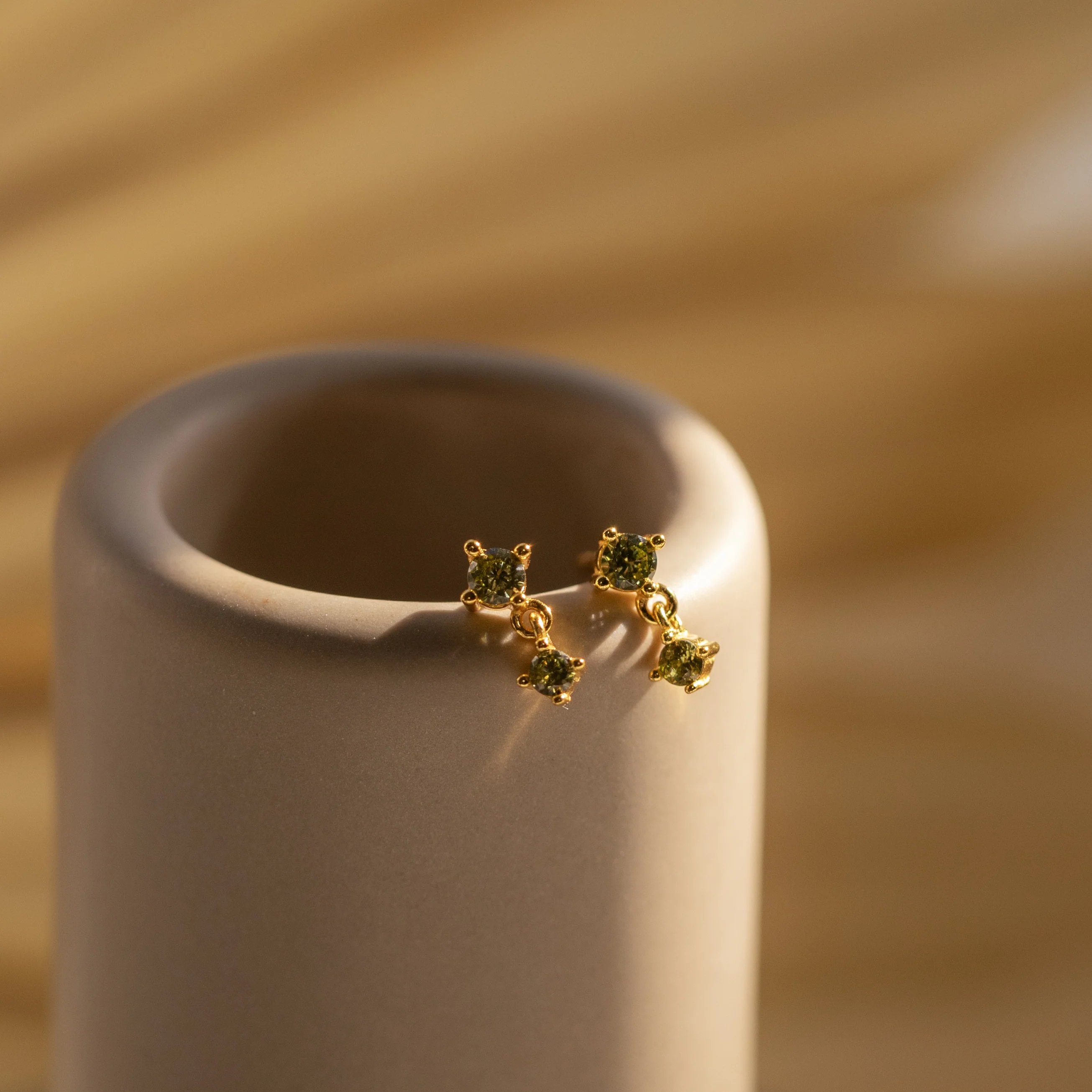 Birthstone Drop Studs - Image 9