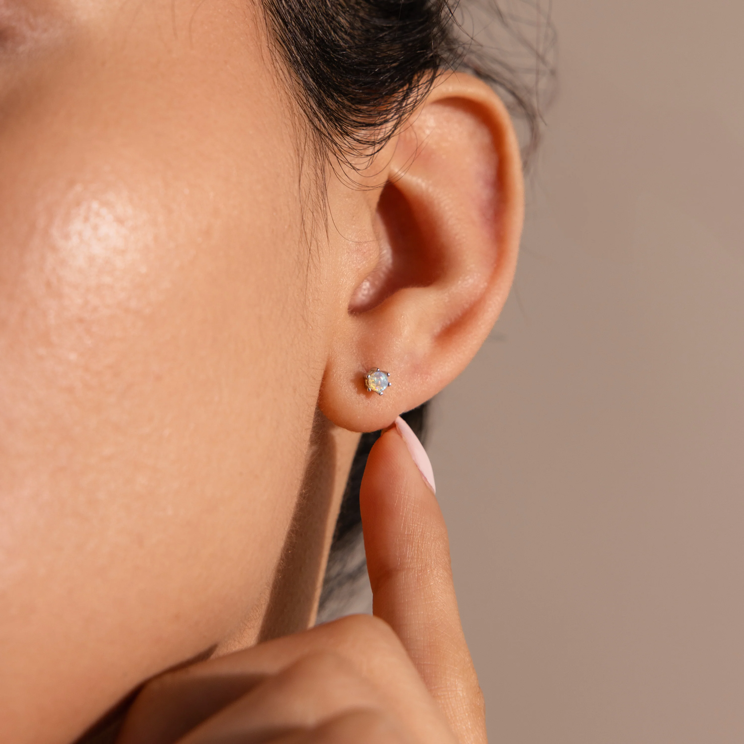 Opal Flatback Studs - Image 2