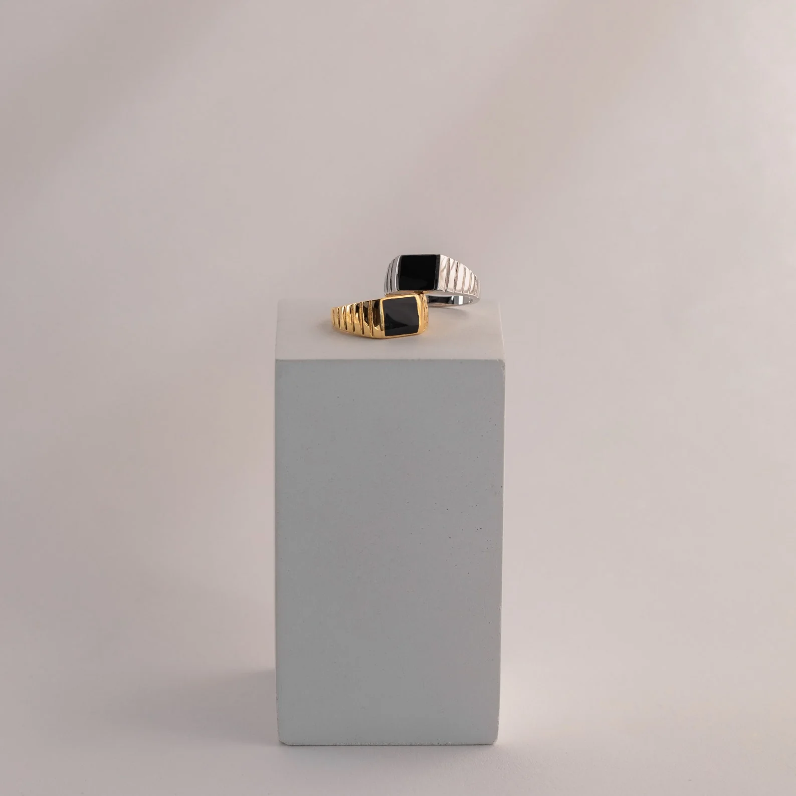 Black Signet Ring - Image 6