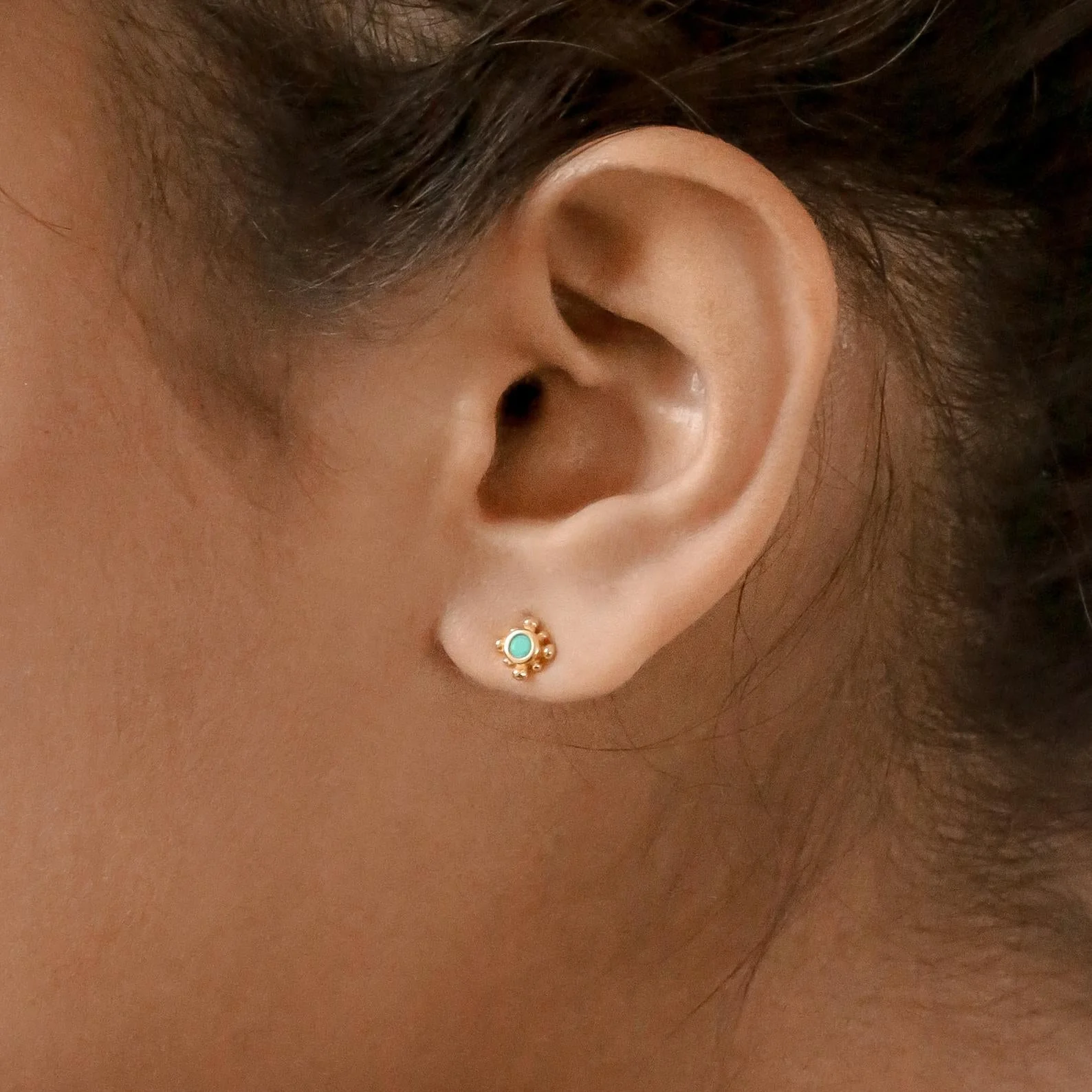 Boho Turquoise Earring Set - Image 5