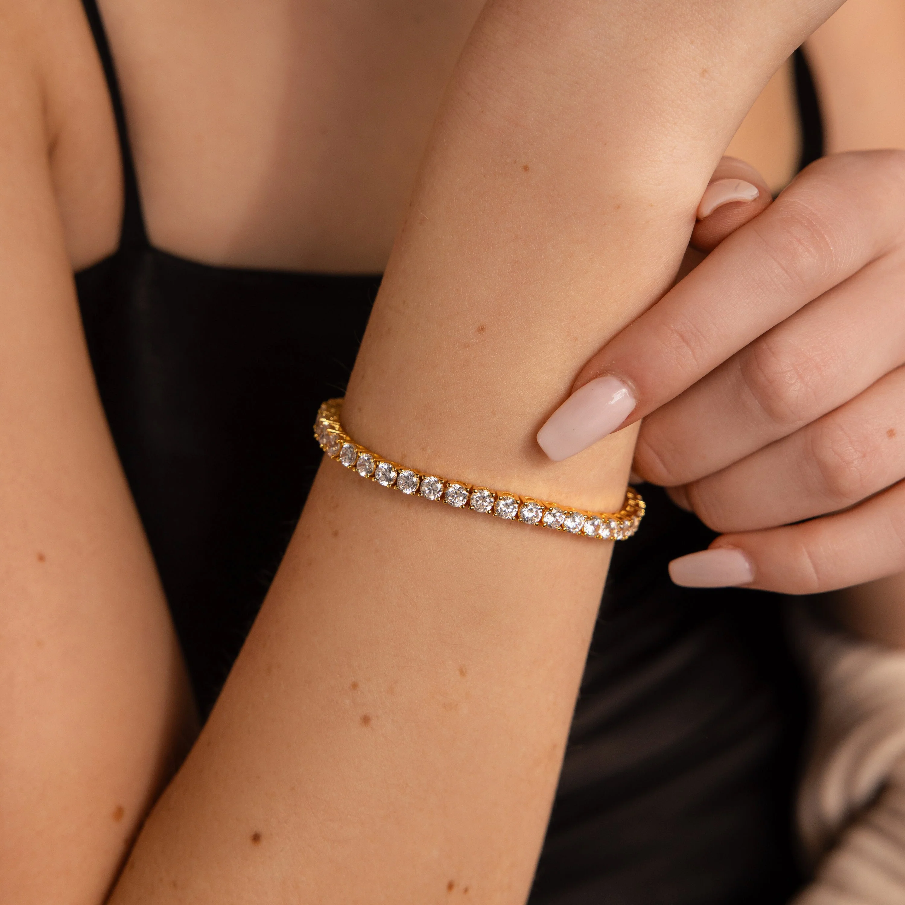 Bold Diamond Tennis Bracelet - Image 2