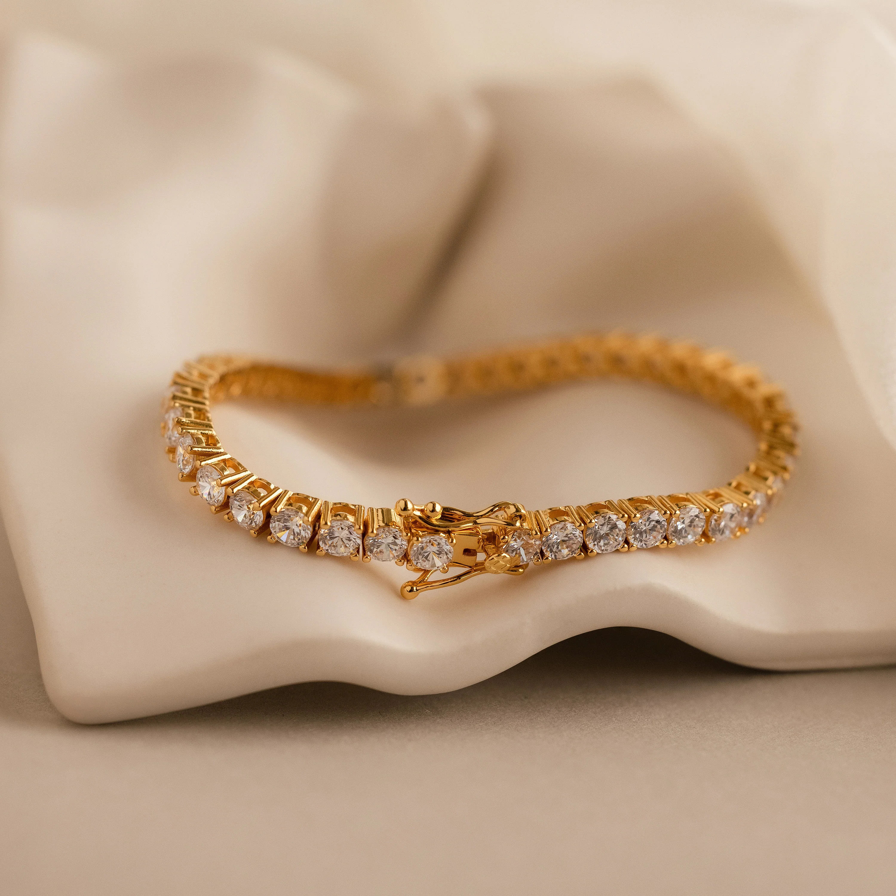 Bold Diamond Tennis Bracelet - Image 7