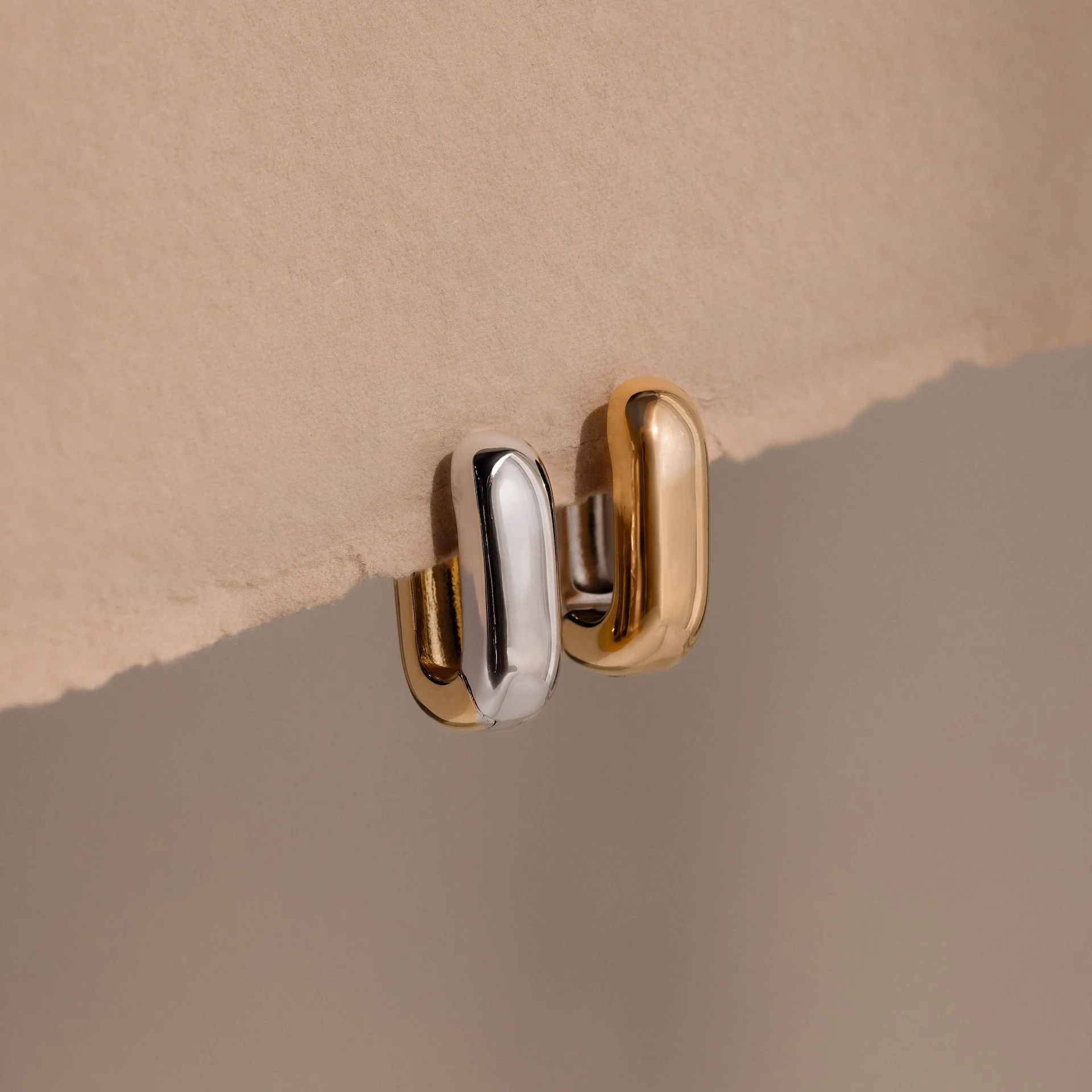 Bold Link Hoops - Image 3