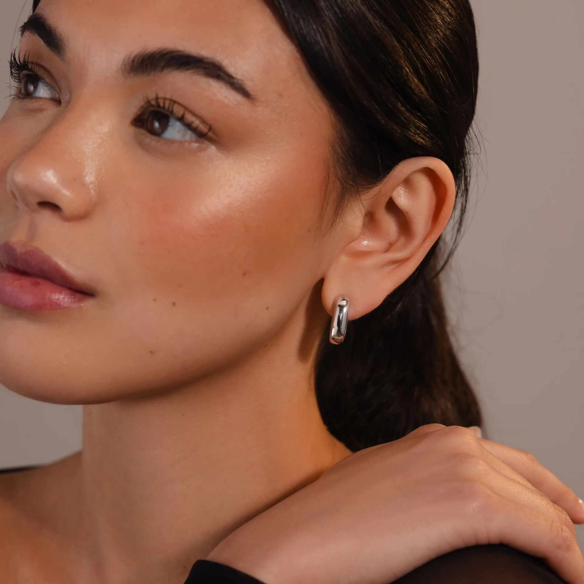 Bold Link Hoops - Image 6