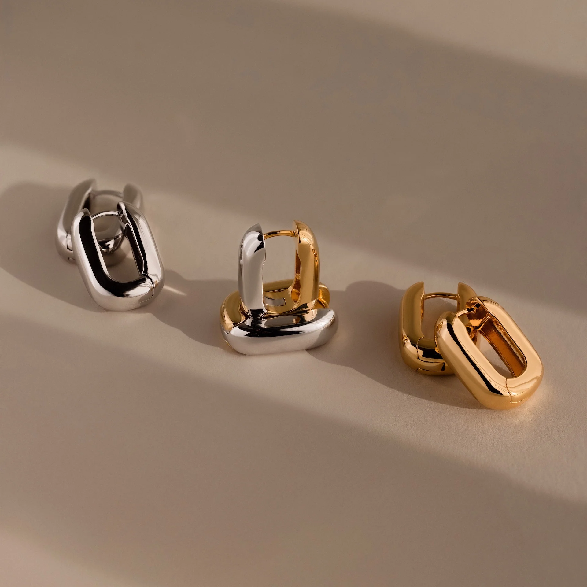 Bold Link Hoops - Image 7