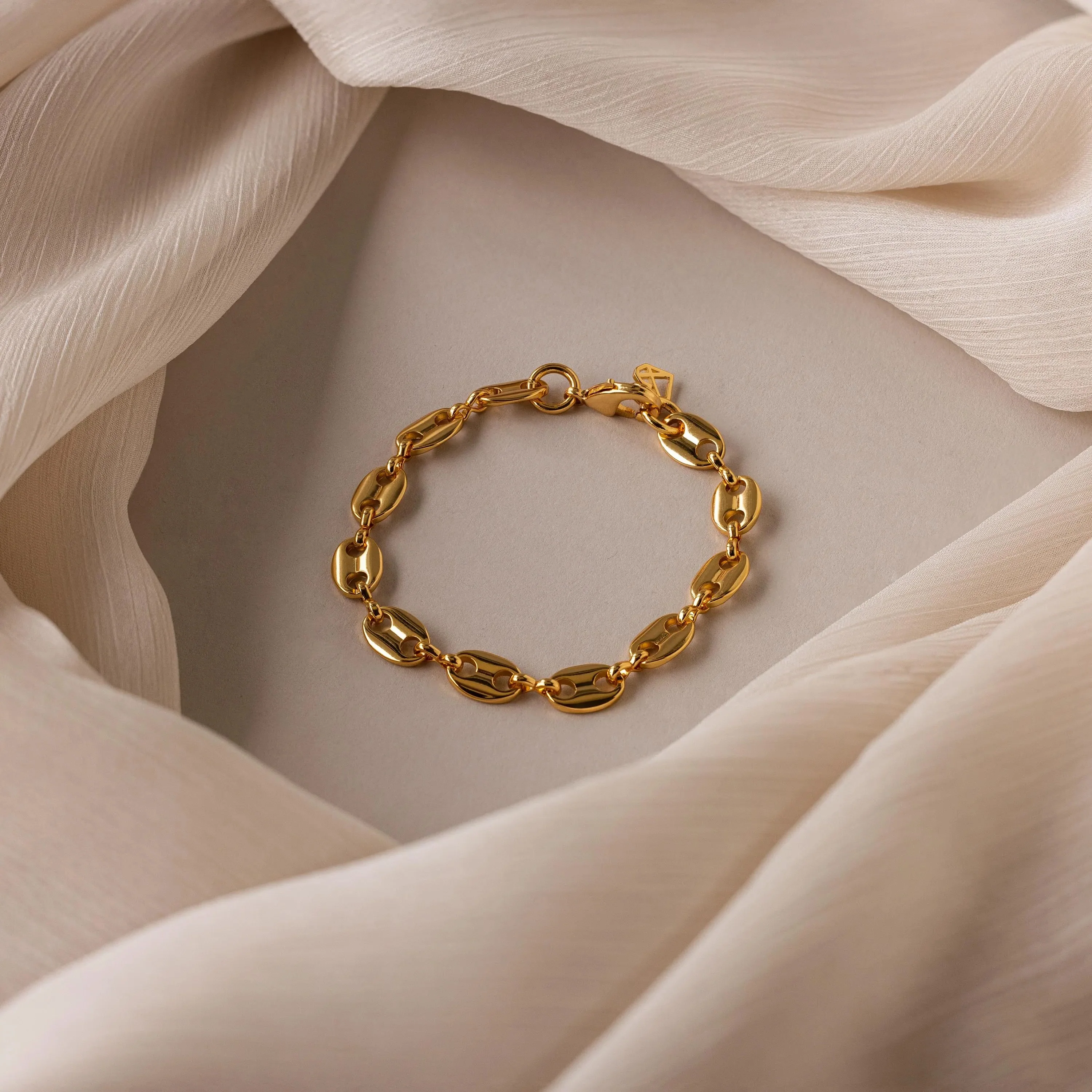 Bold Mariner Chain Bracelet - Image 2