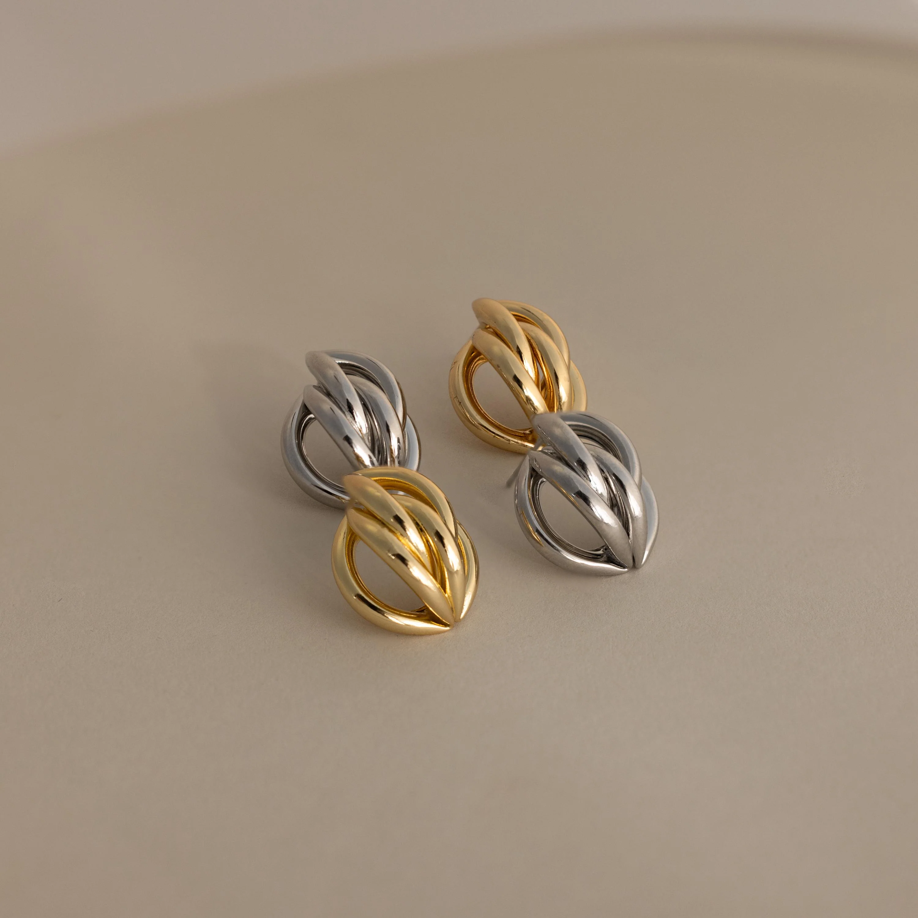 Bold Multi Knot Studs - Image 3