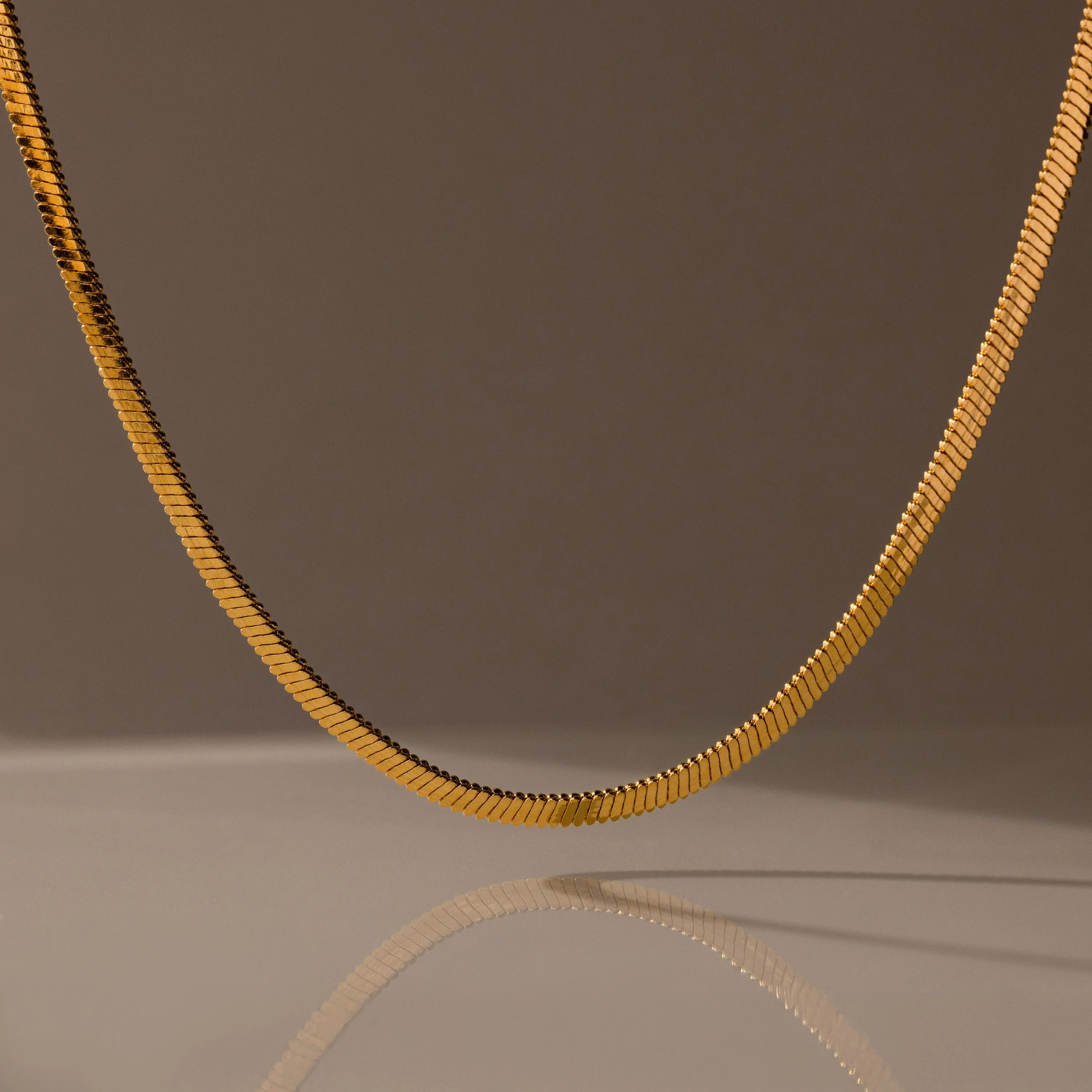 Bold Snake Chain Necklace