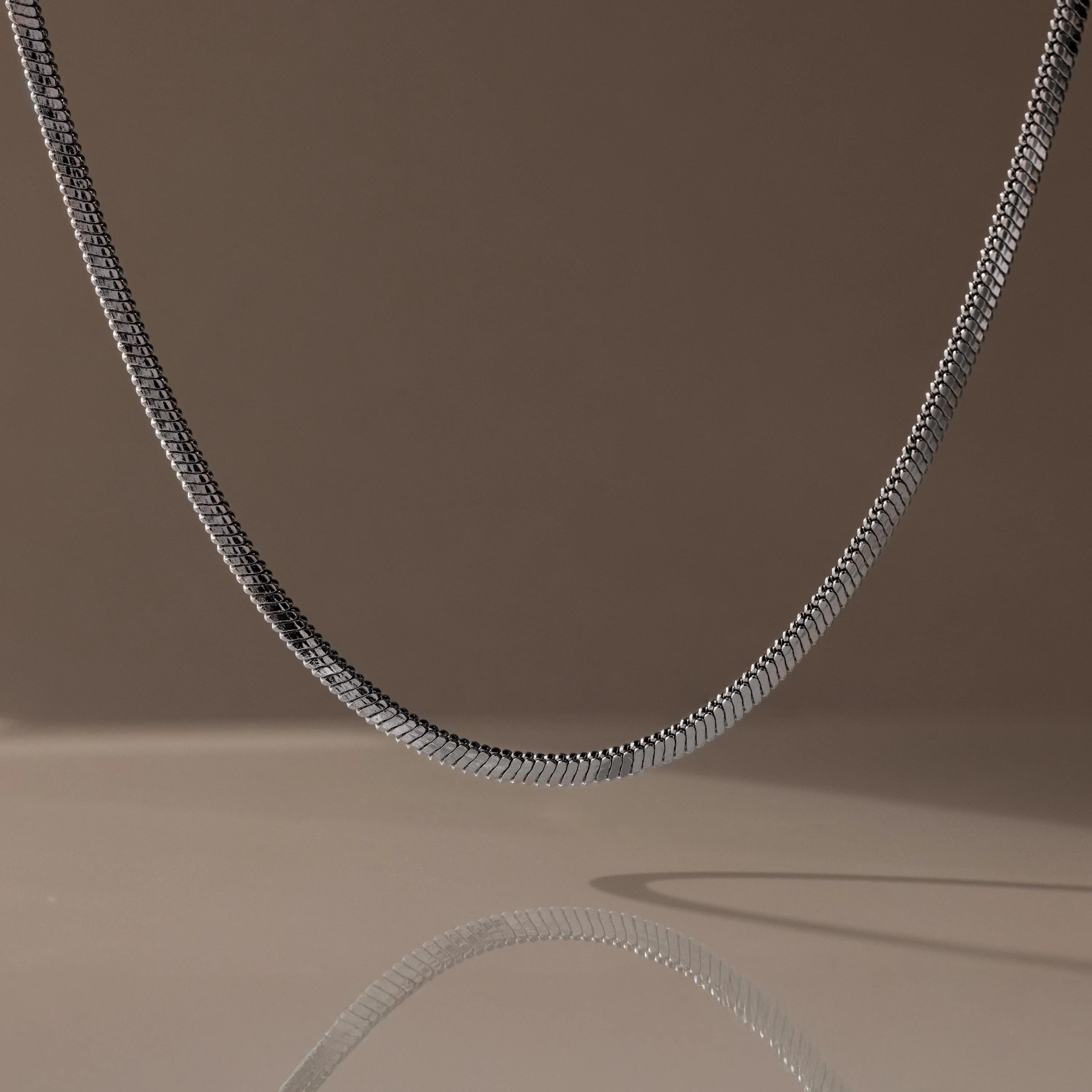 Bold Snake Chain Necklace - Image 2