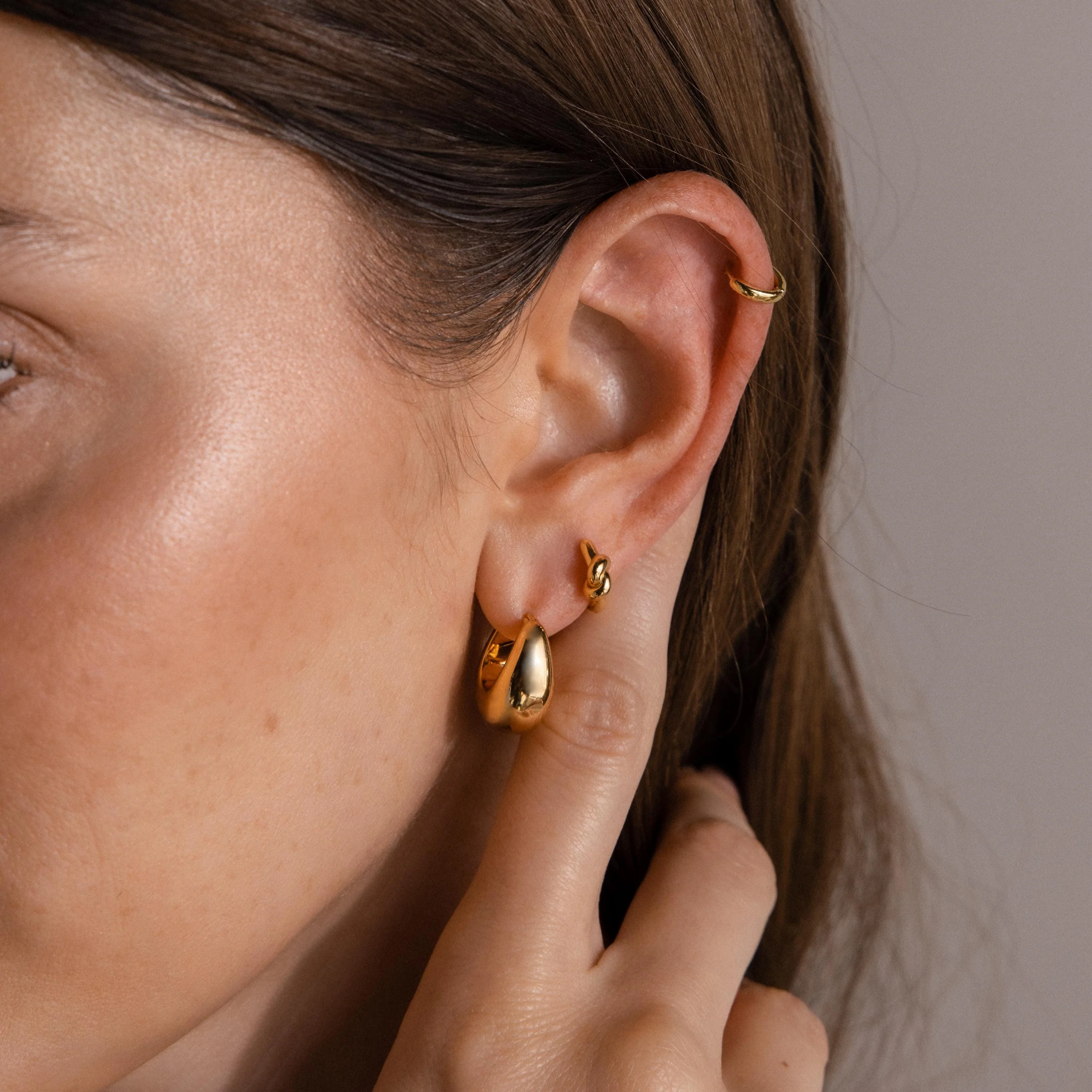 Bold Teardrop Earrings - Image 3