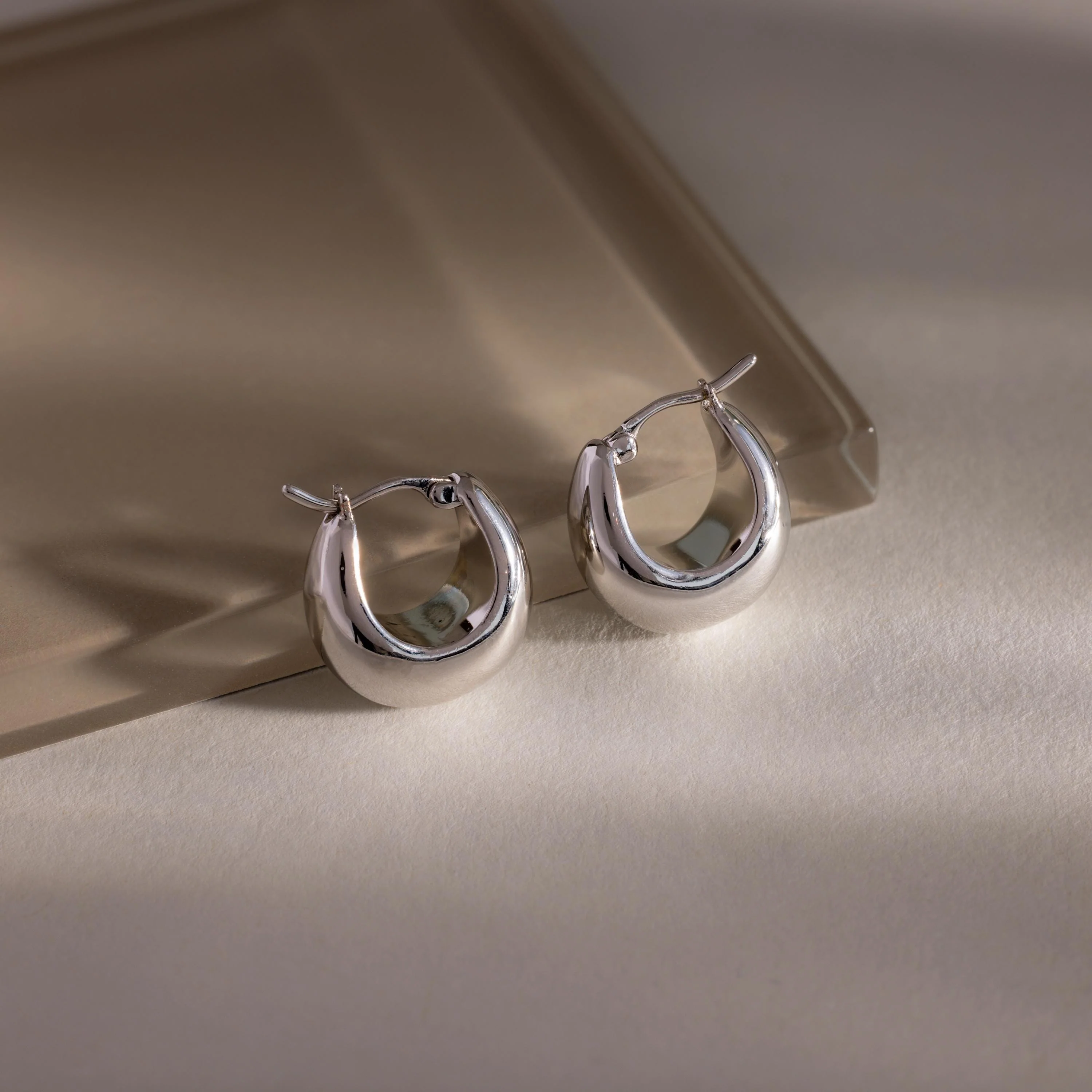 Bold Teardrop Earrings - Image 4