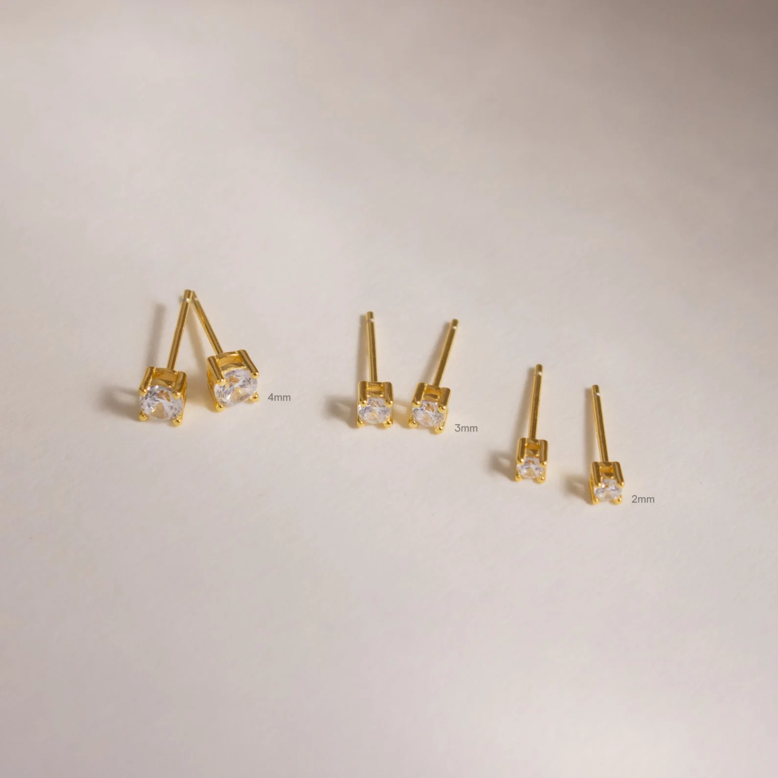Booker Classic Diamond Studs - Image 6