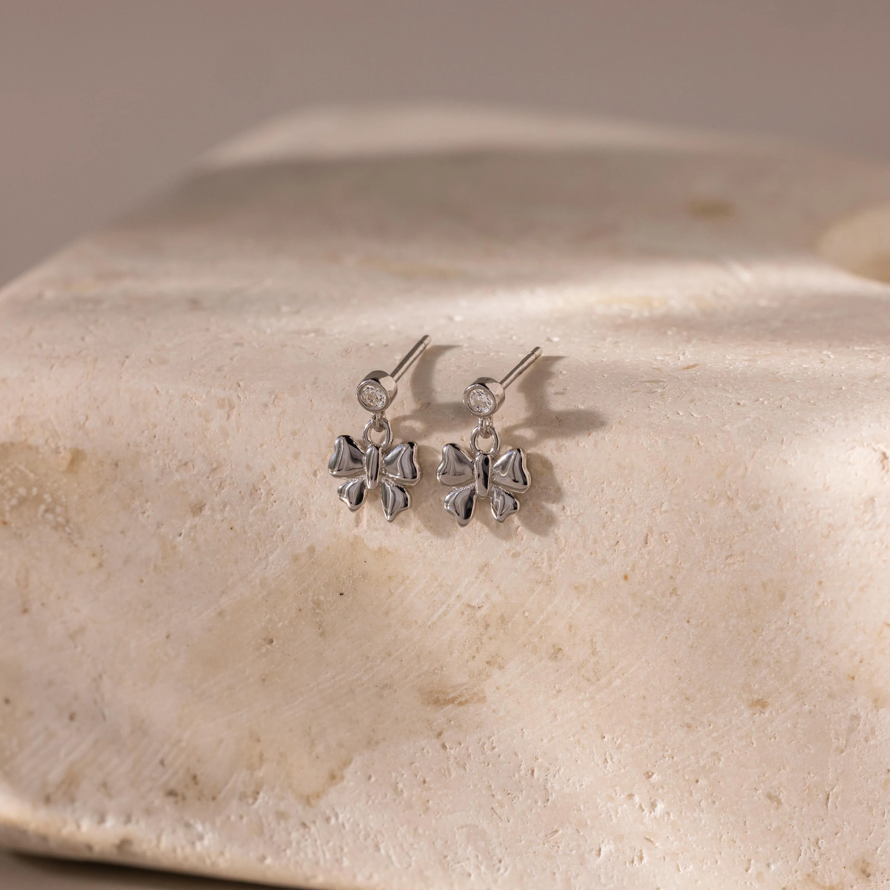 Bow Drop Studs - Image 6
