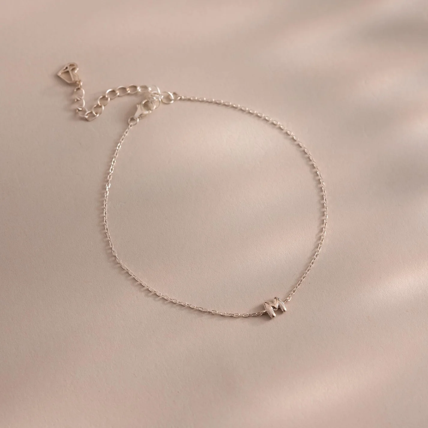 Bubble Initial Bracelet - Image 4