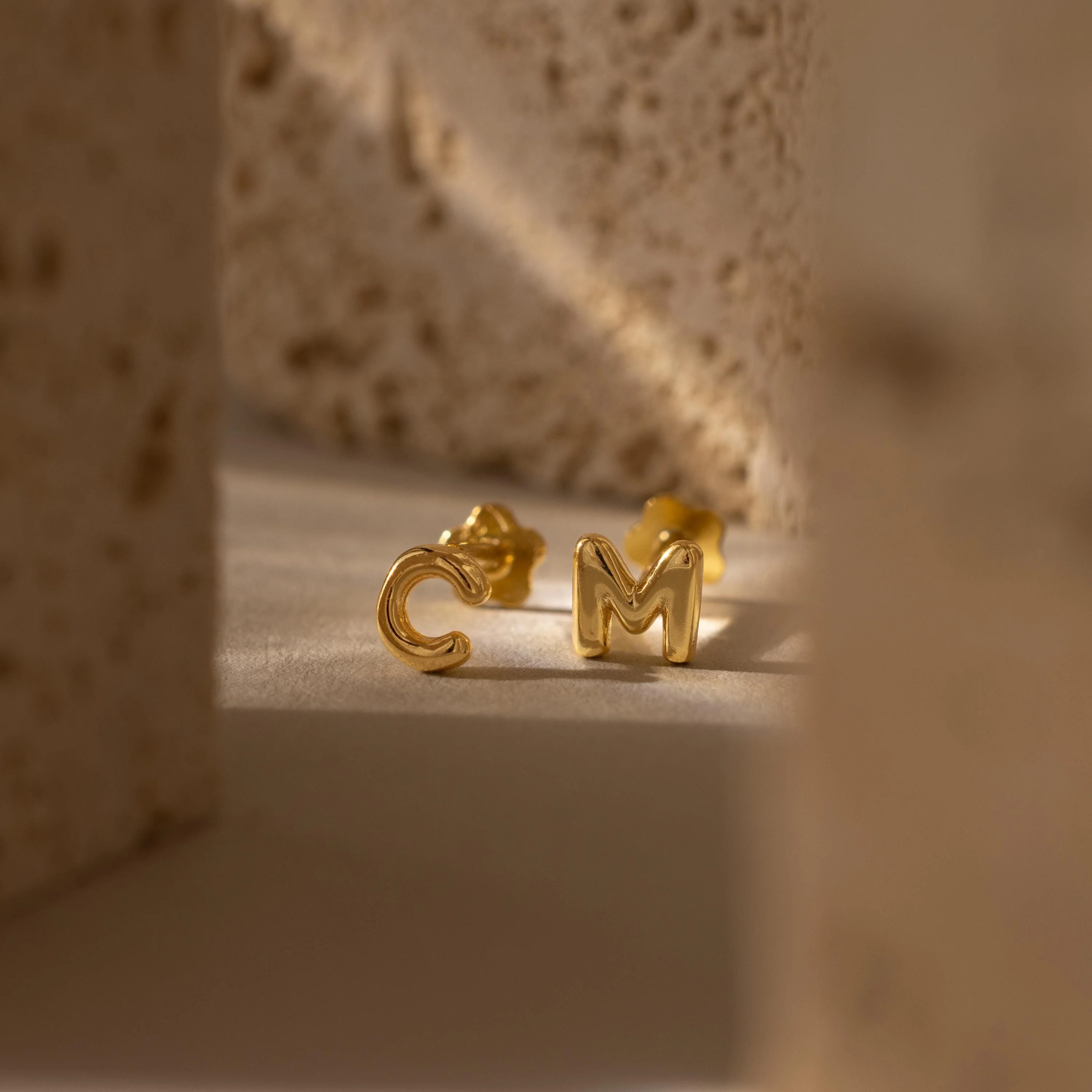 Bubble Initial Flatback Studs - Image 5