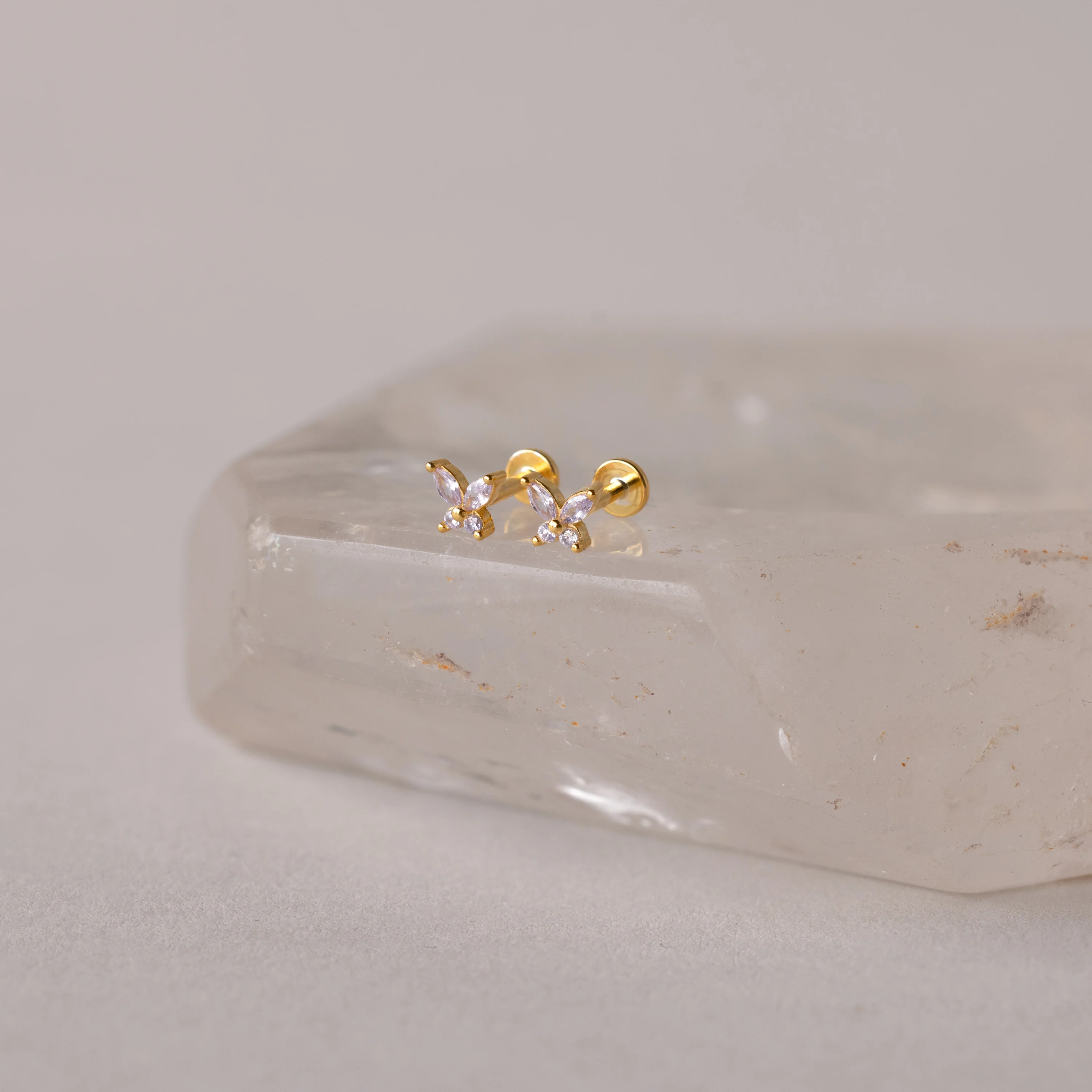 Butterfly Birthstone Flatback Studs - Image 5