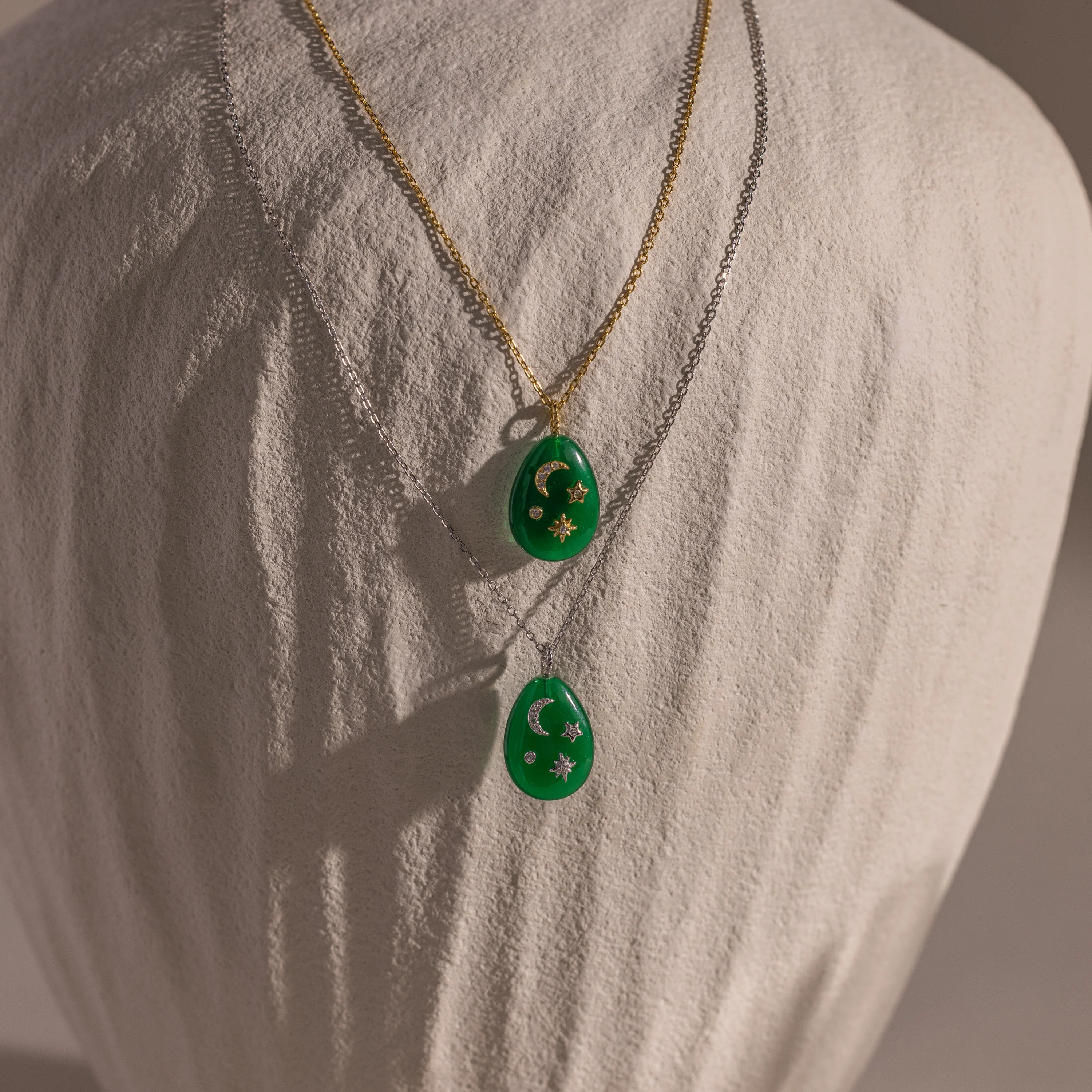 Celestial Jade Pendant Necklace - Image 5