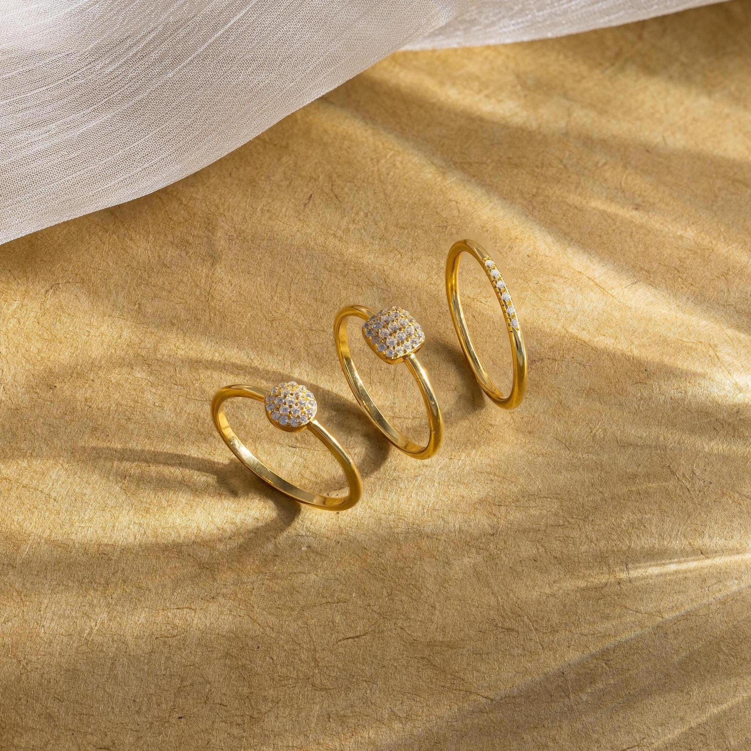 Classic Pave Ring Set - Image 3
