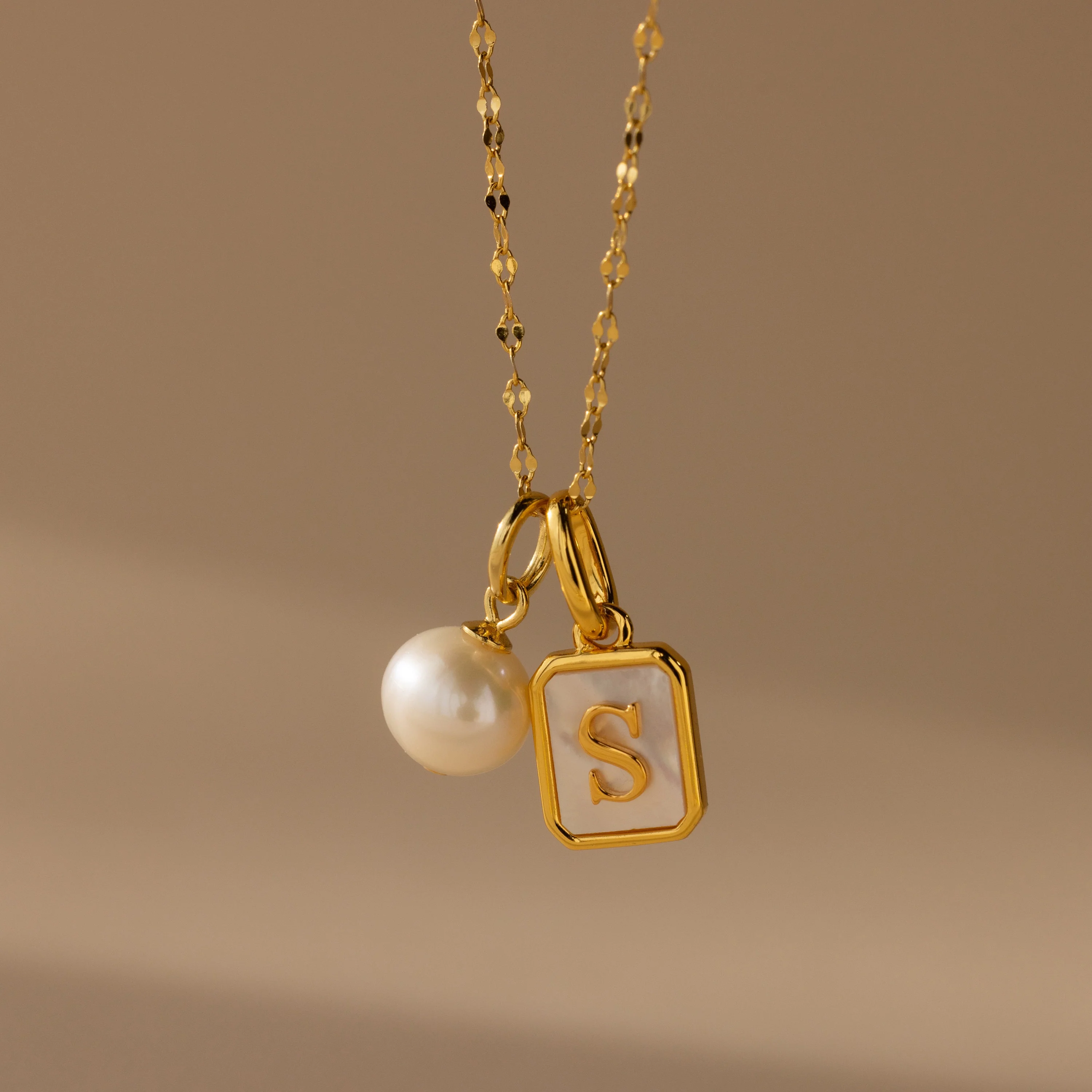 Classic Pearl Charm in Silver - Image 4