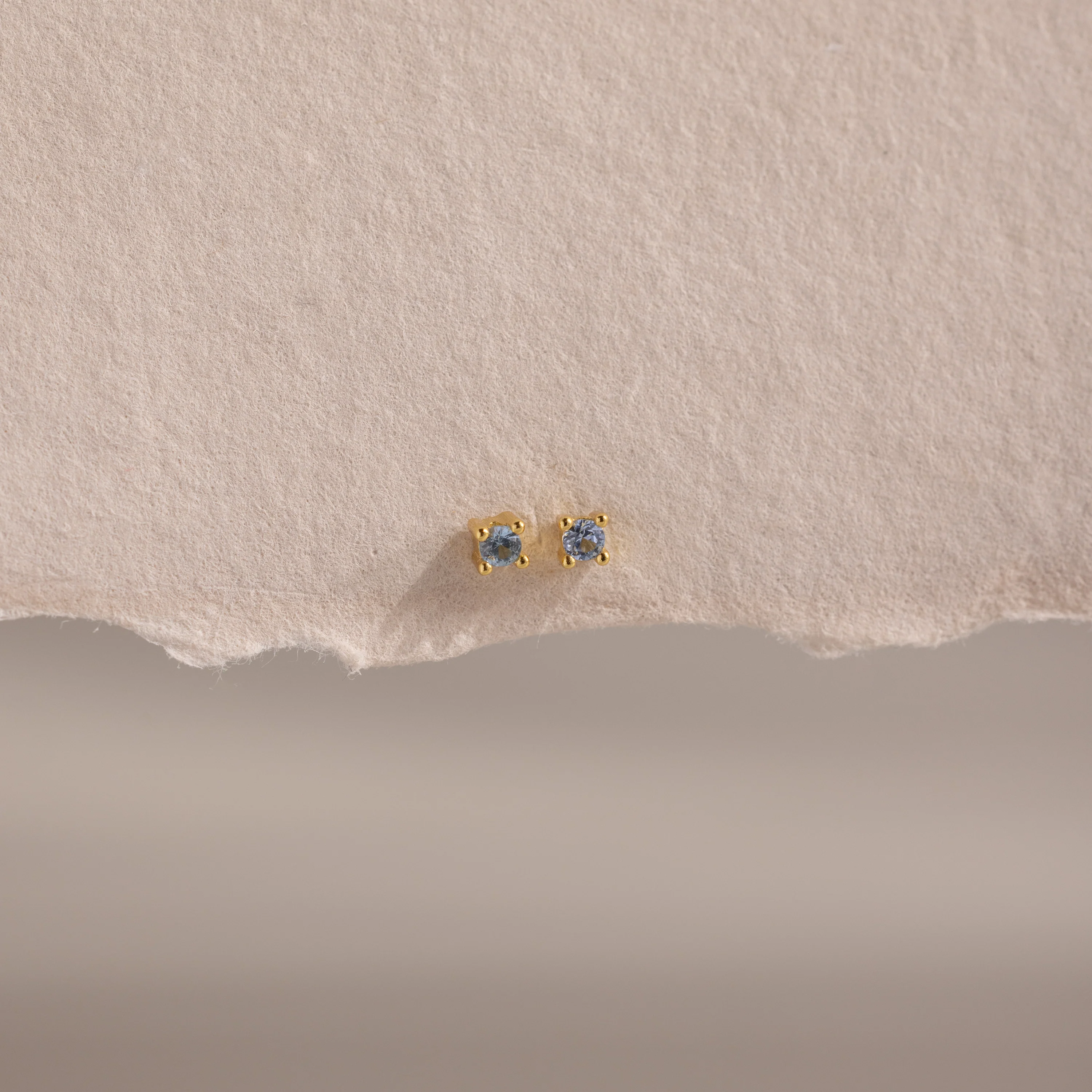 Dainty Birthstone Flatback Studs - Image 8