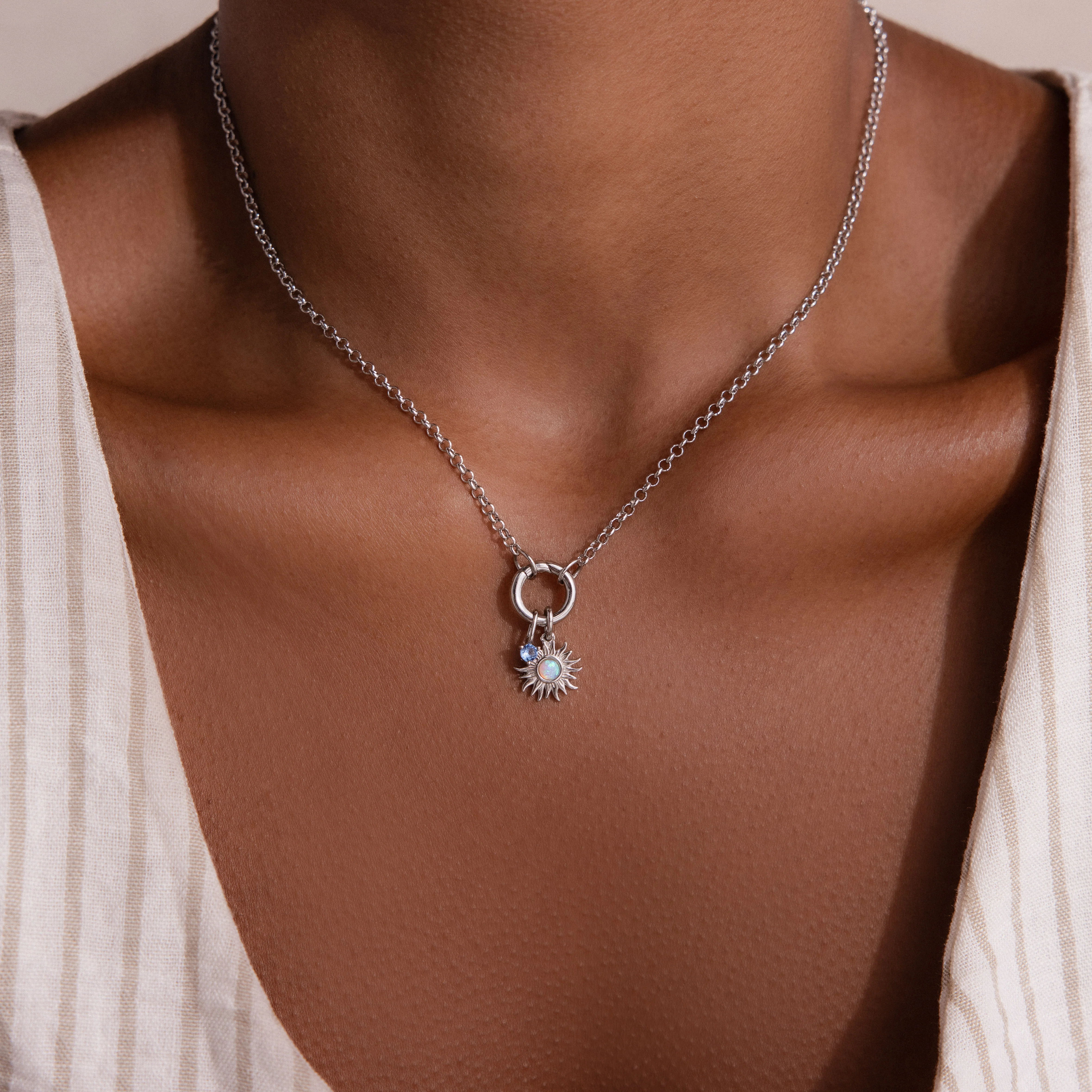 Dainty Birthstone Charm - Image 4