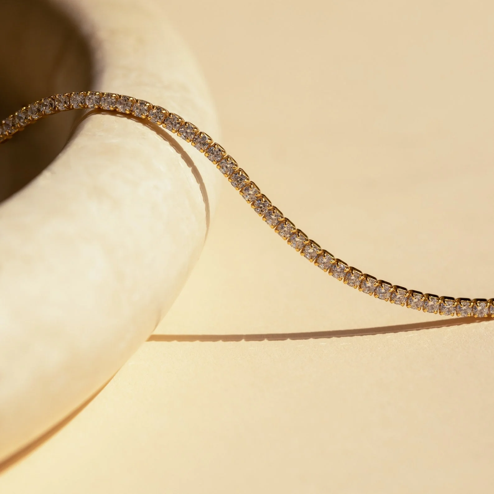 Dainty Diamond Necklace Set - Image 2