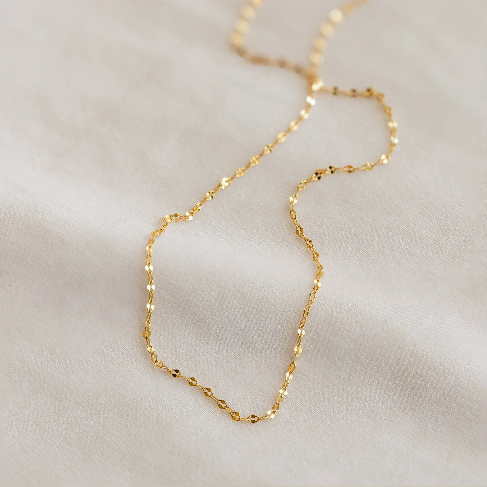 Dainty Diamond Necklace Set - Image 7