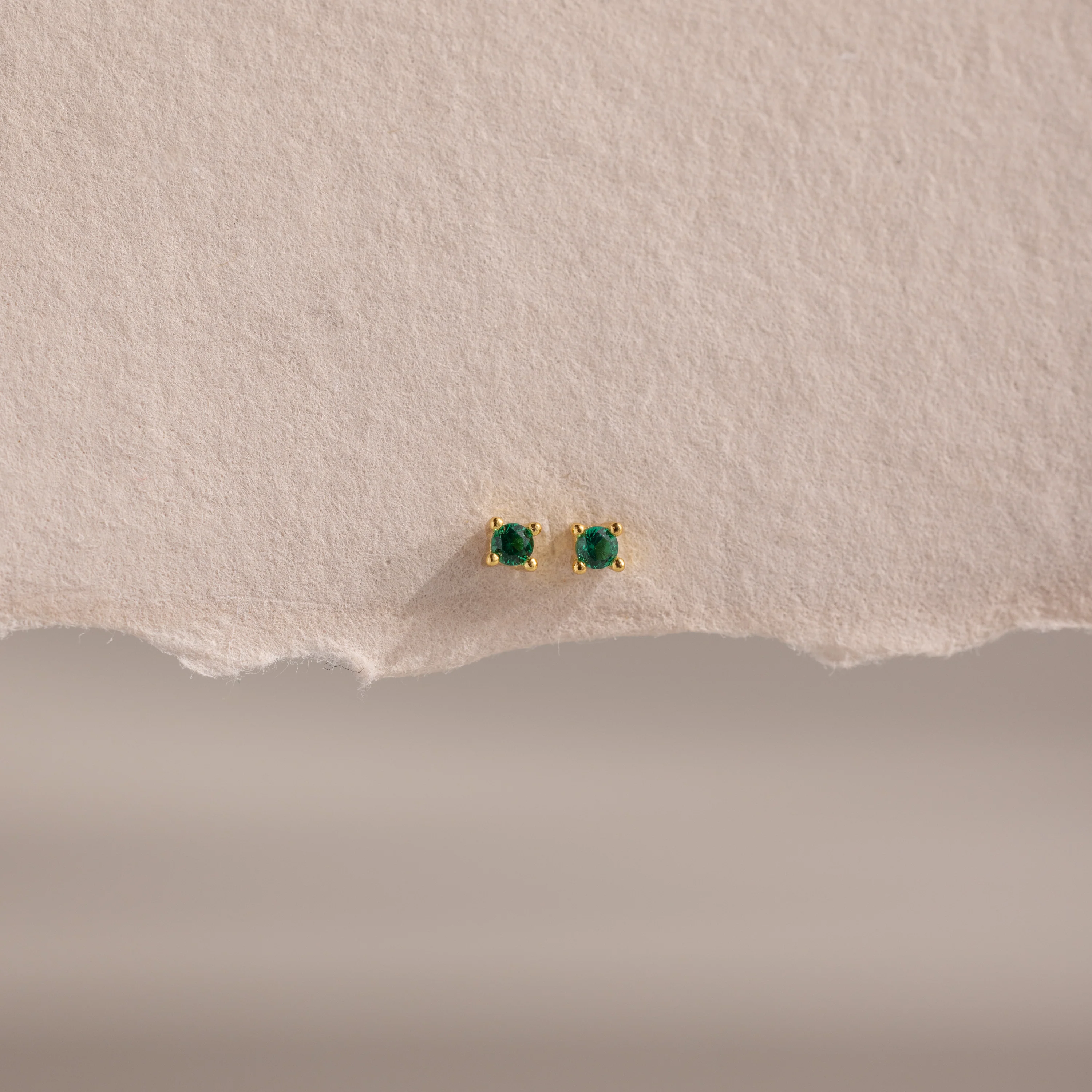 Dainty Birthstone Flatback Studs - Image 7