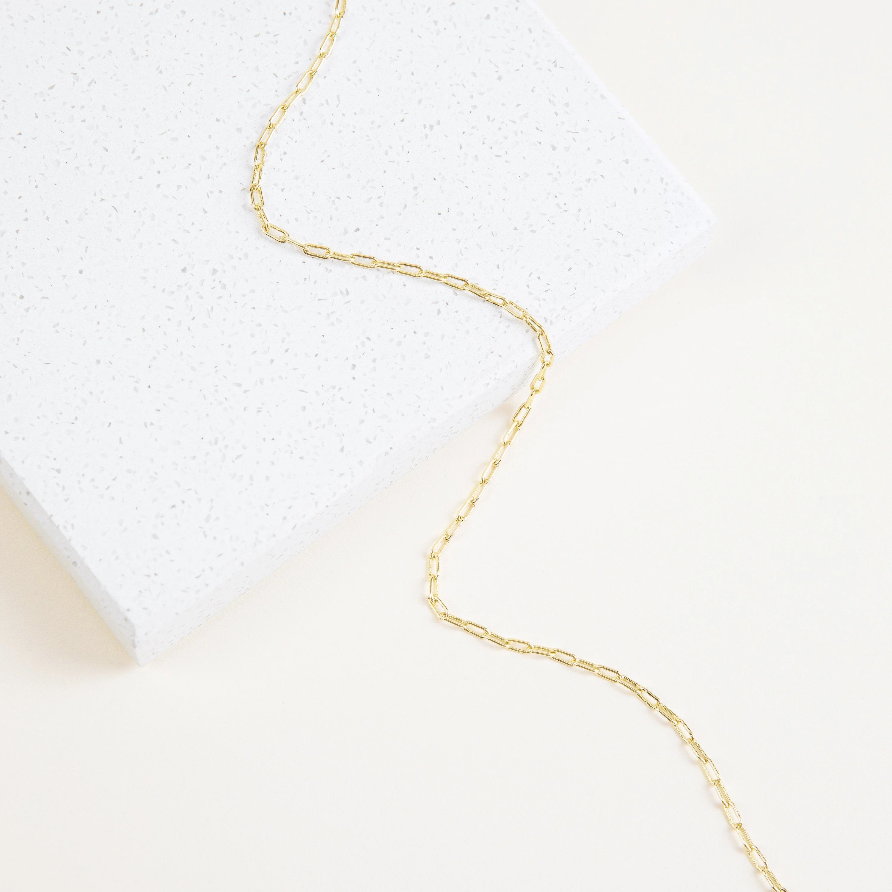 Dainty Link Chain Necklace - Image 7
