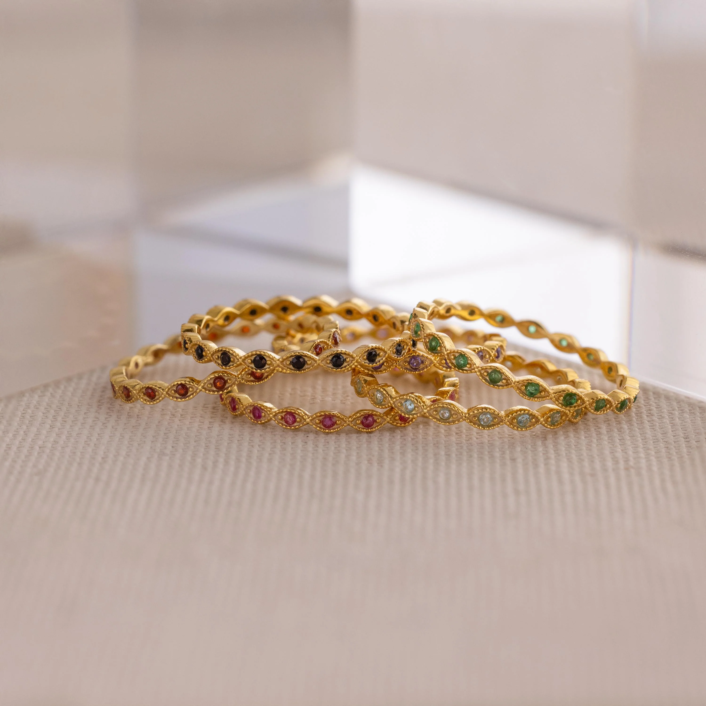 Dainty Marquise Birthstone Ring - Image 16
