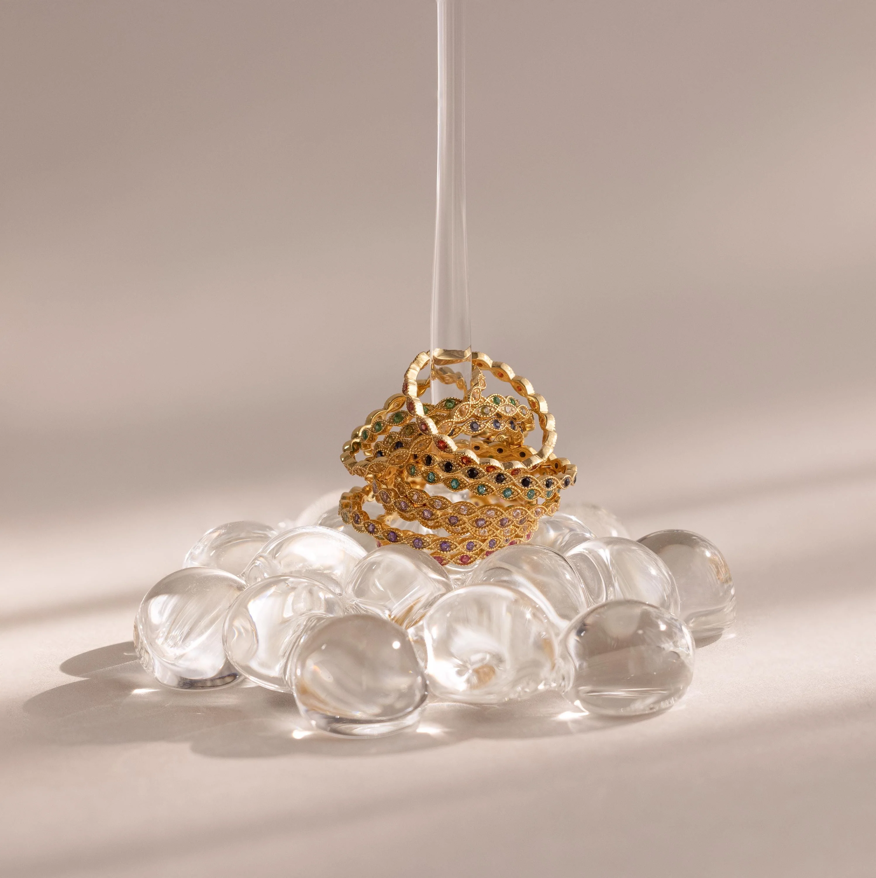Dainty Marquise Amethyst Ring - Image 4