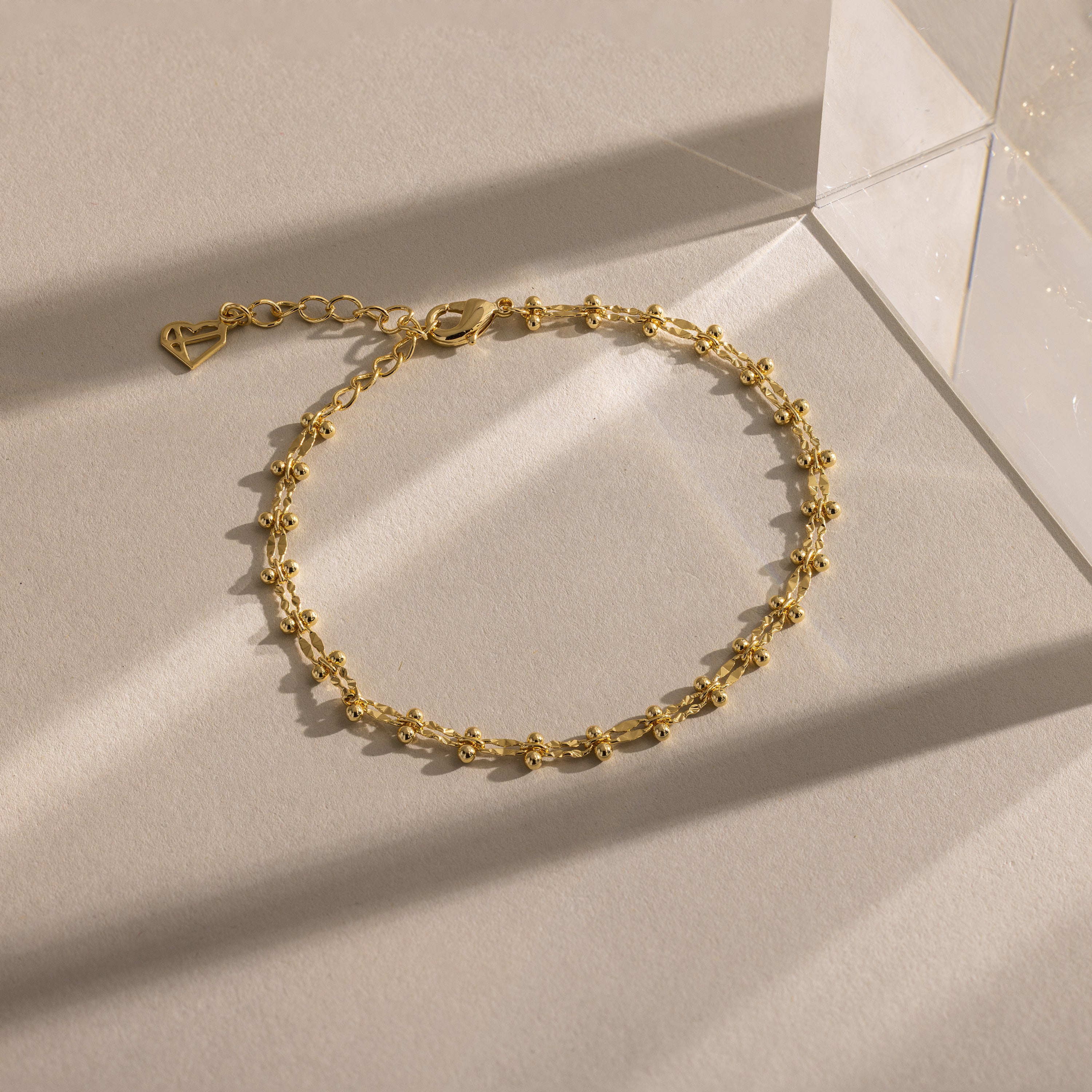 Dainty Mirror Chain Bracelet - Image 2