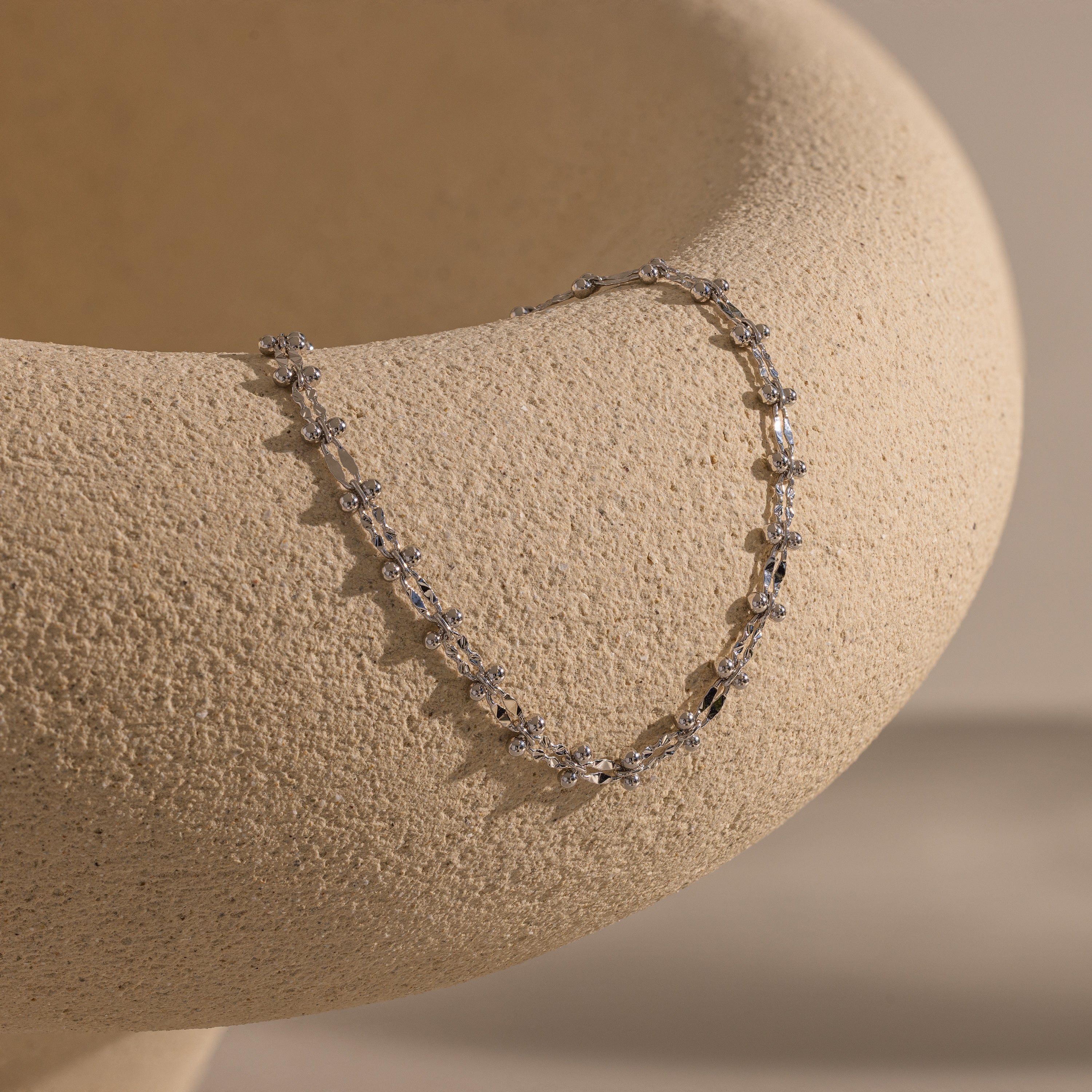 Dainty Mirror Chain Bracelet - Image 4