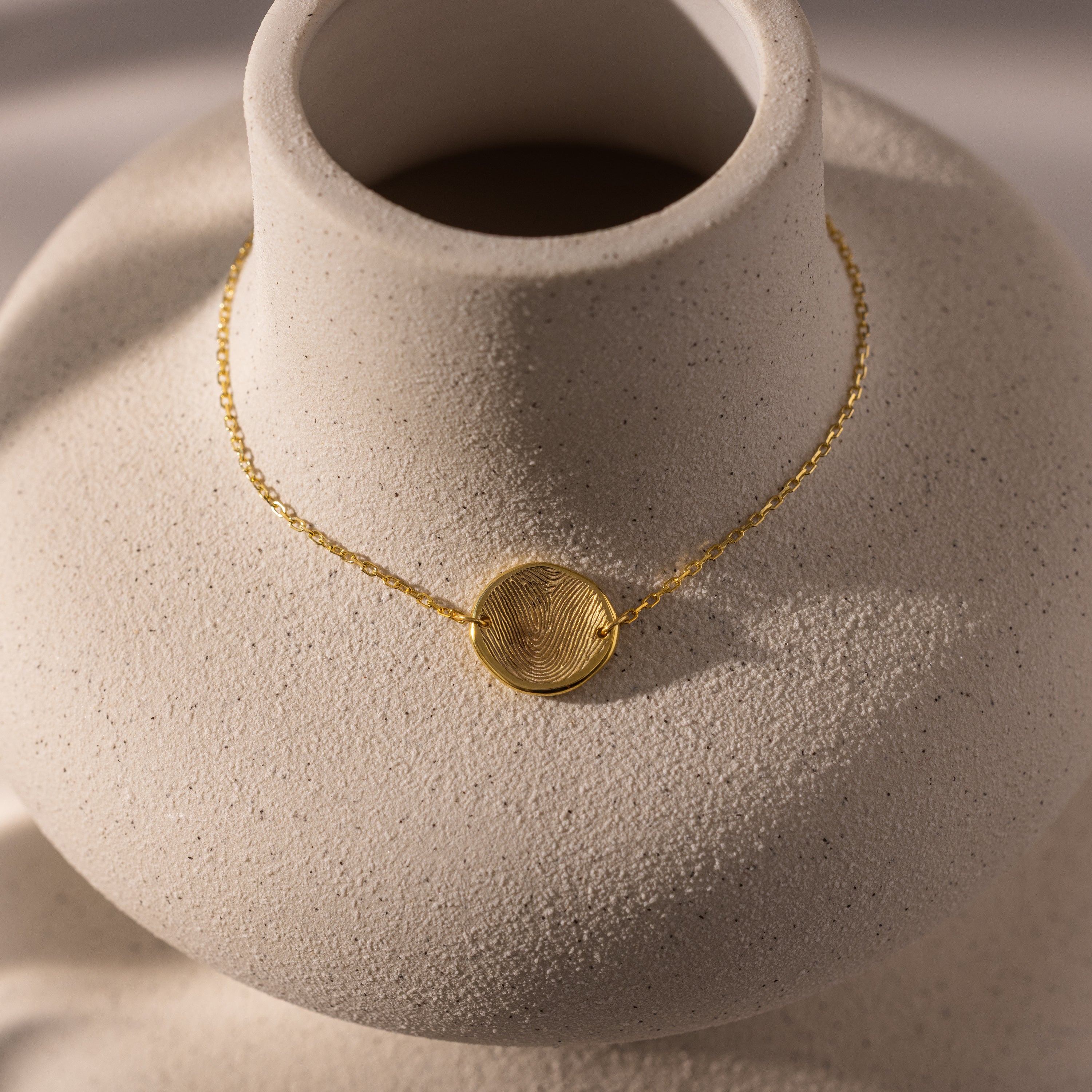 Dainty Organic Fingerprint Bracelet - Image 6