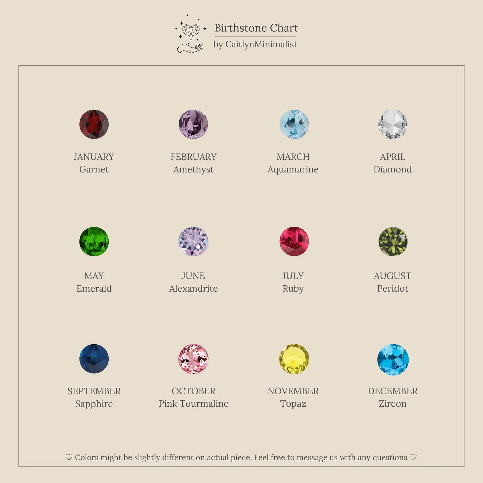 Dainty Pave Birthstone Huggies - Image 8