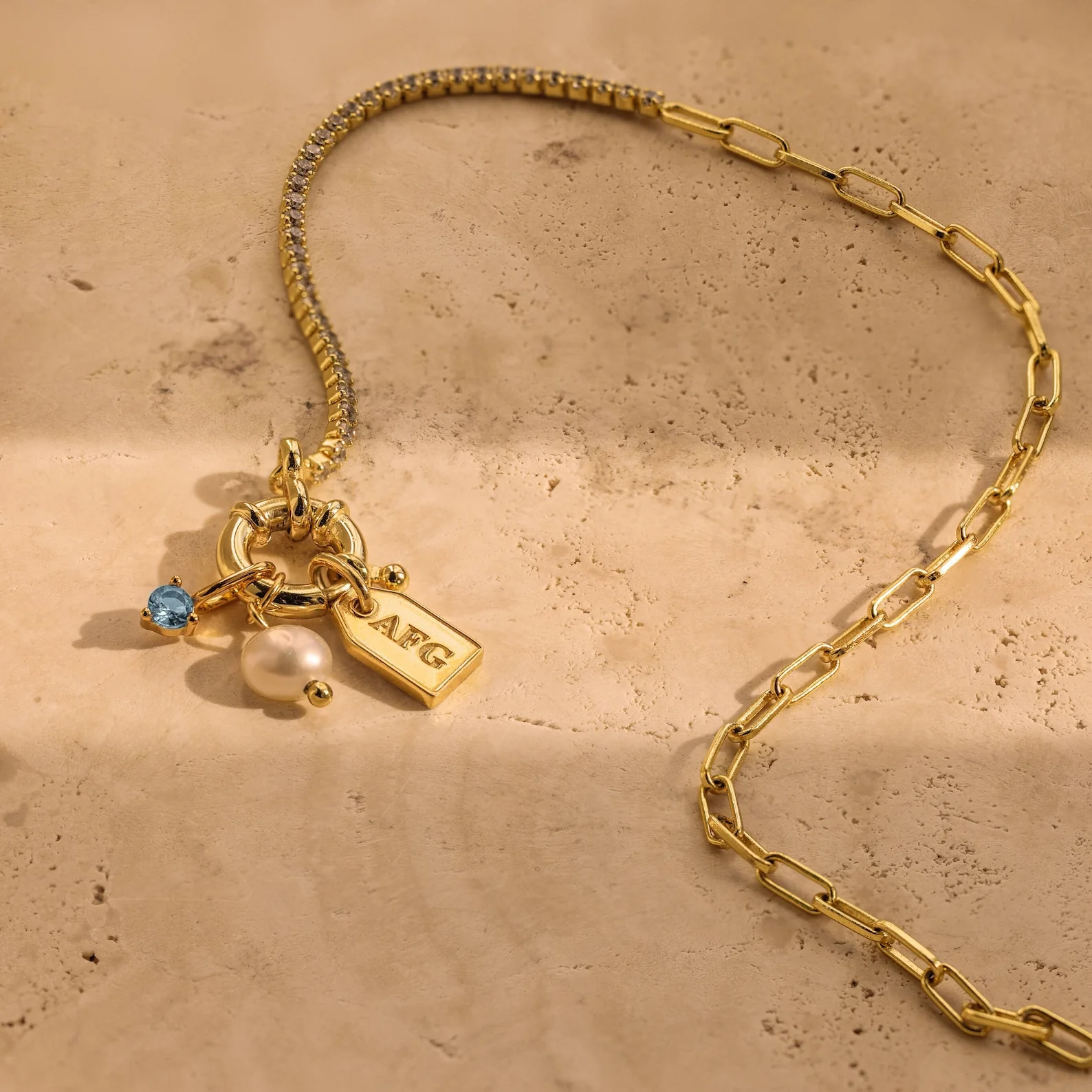 Dainty Peridot Charm - Image 7