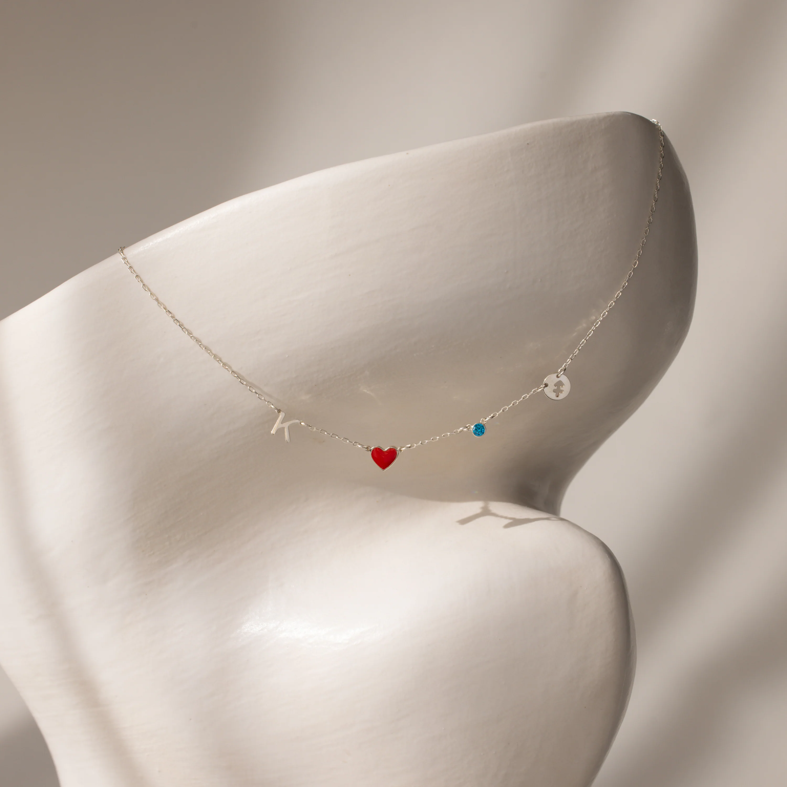 Dainty Space Charm Necklace - Image 3