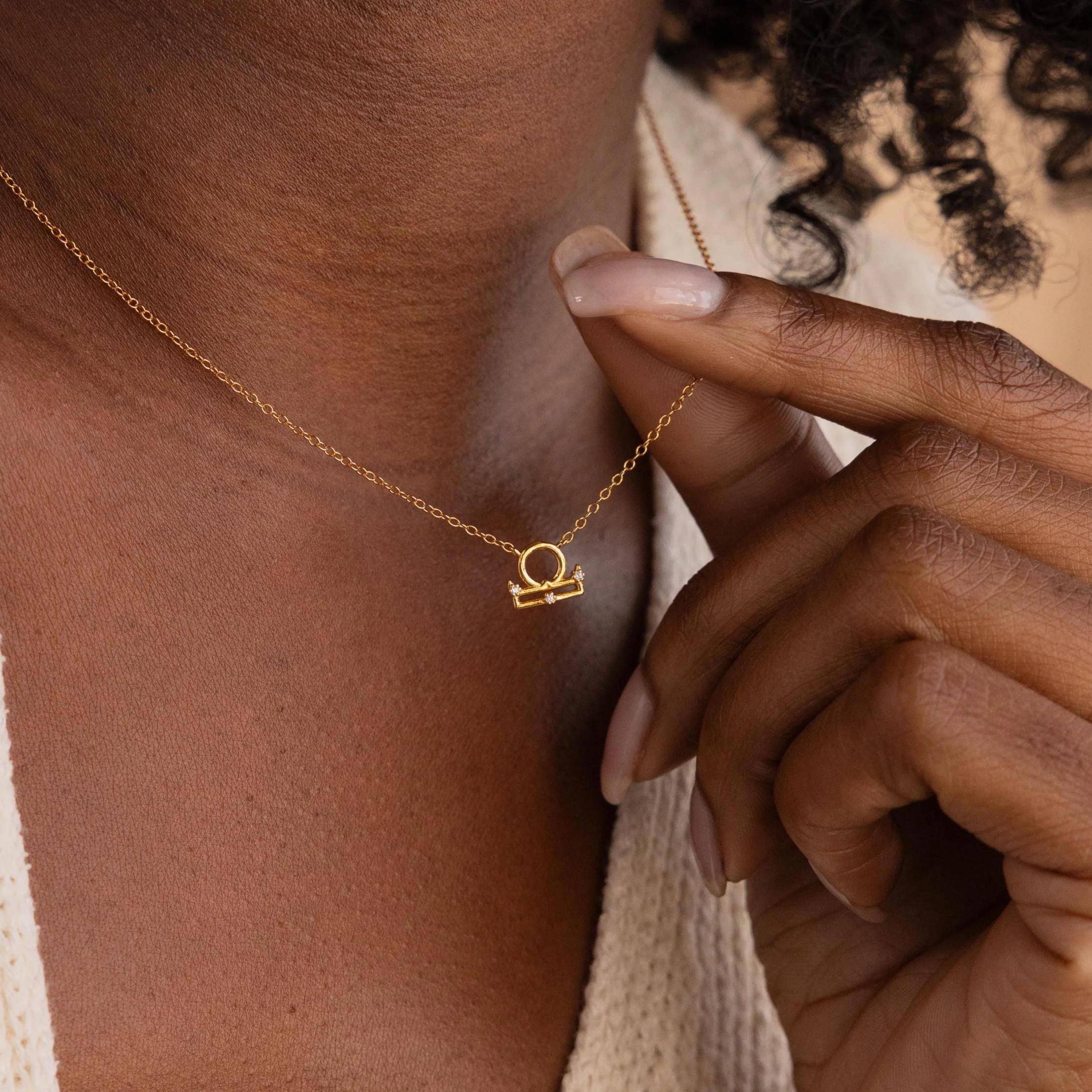 Dainty Zodiac Necklace - Image 2