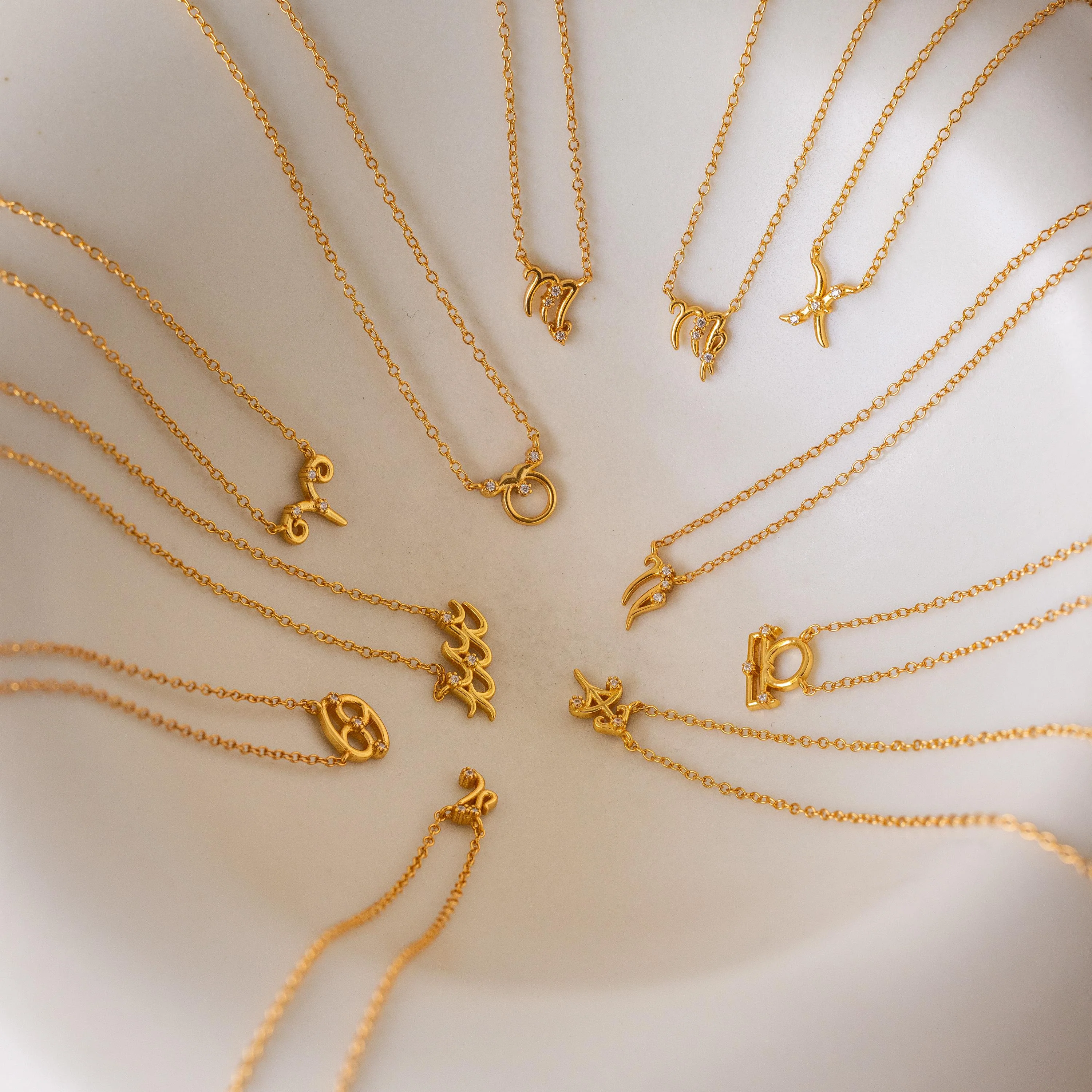 Dainty Zodiac Necklace - Image 7
